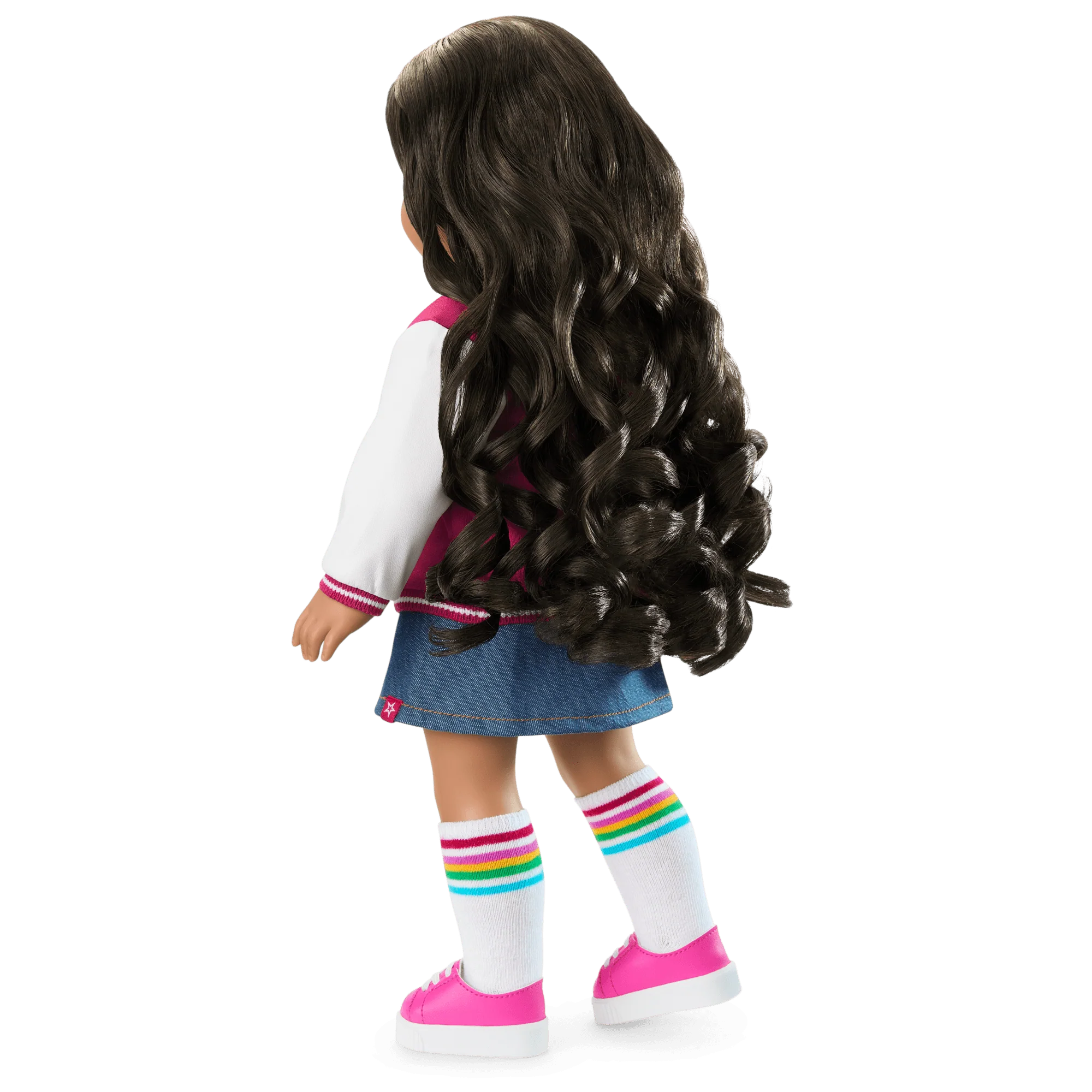 Truly Me™ 18-inch Doll #108 with curly black-brown hair 4 Truly Me™ 18-inch Doll #108 with curly black-brown hair