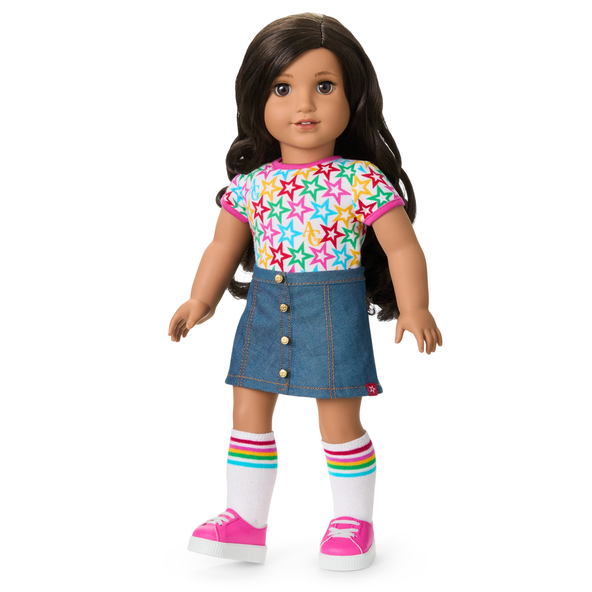 Truly Me™ 18-inch Doll #108 with curly black-brown hair 7 Truly Me™ 18-inch Doll #108 with curly black-brown hair