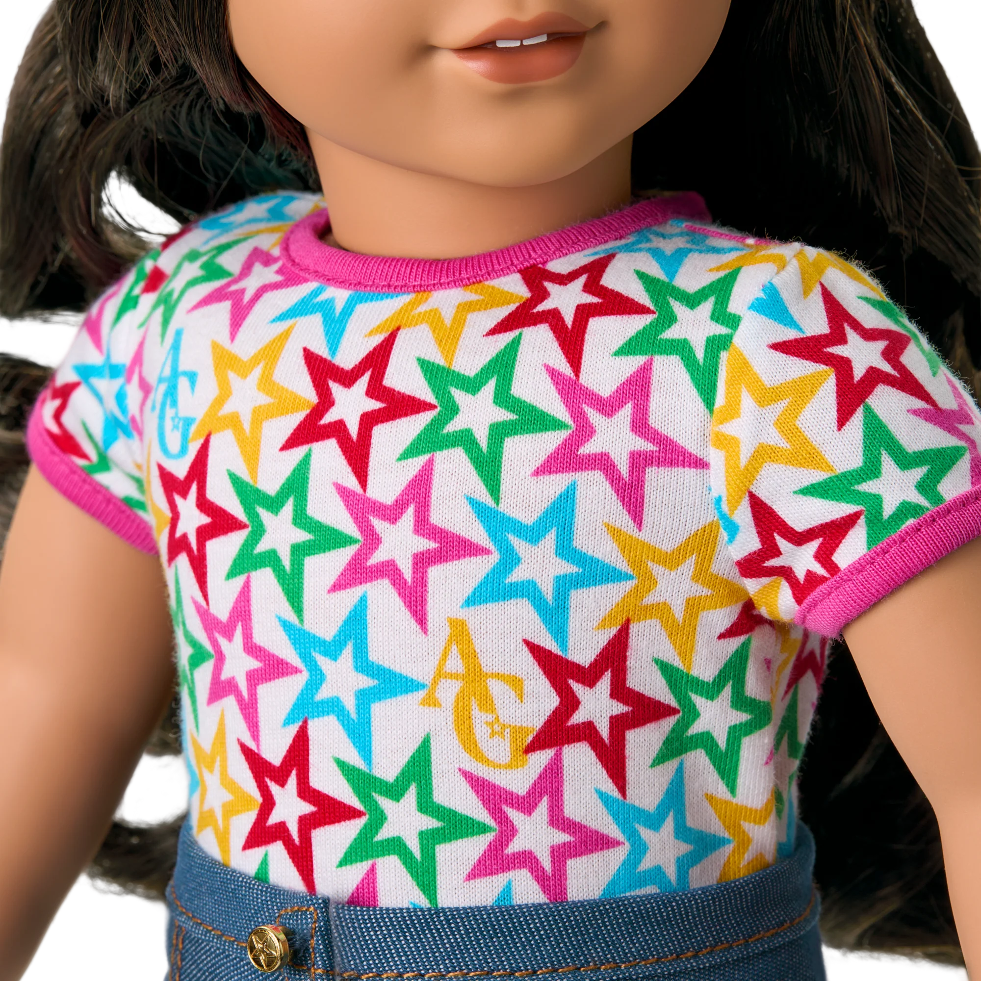 Truly Me™ 18-inch Doll #108 with curly black-brown hair 8 Truly Me™ 18-inch Doll #108 with curly black-brown hair