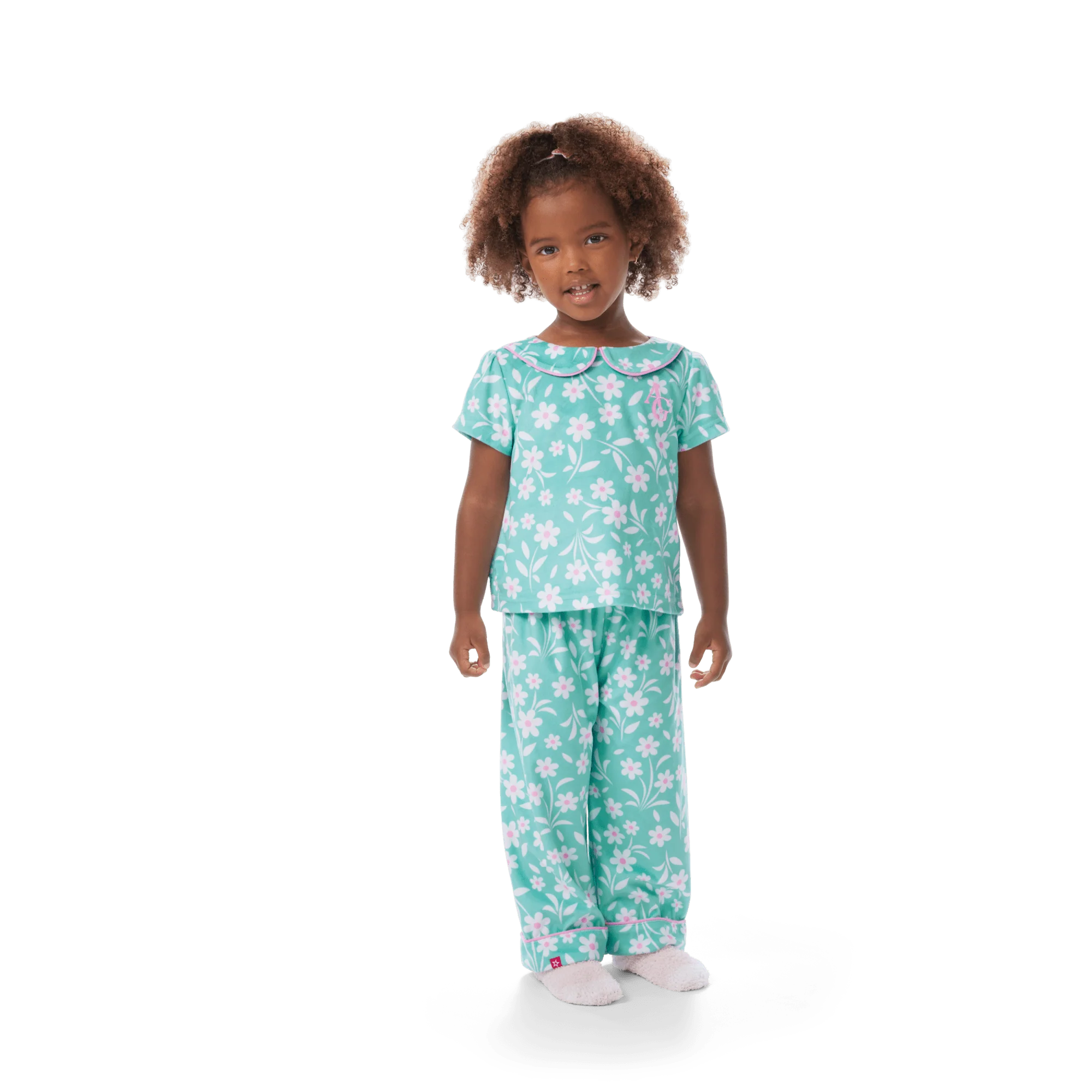 Flower Fun PJs for Little Girls (Bitty Baby®)