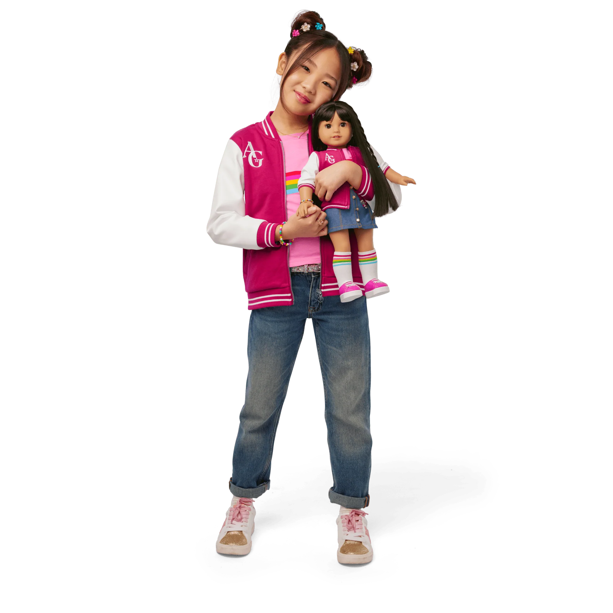 AG™ Star Squad Varsity Jacket for Girls 4 AG™ Star Squad Varsity Jacket for Girls