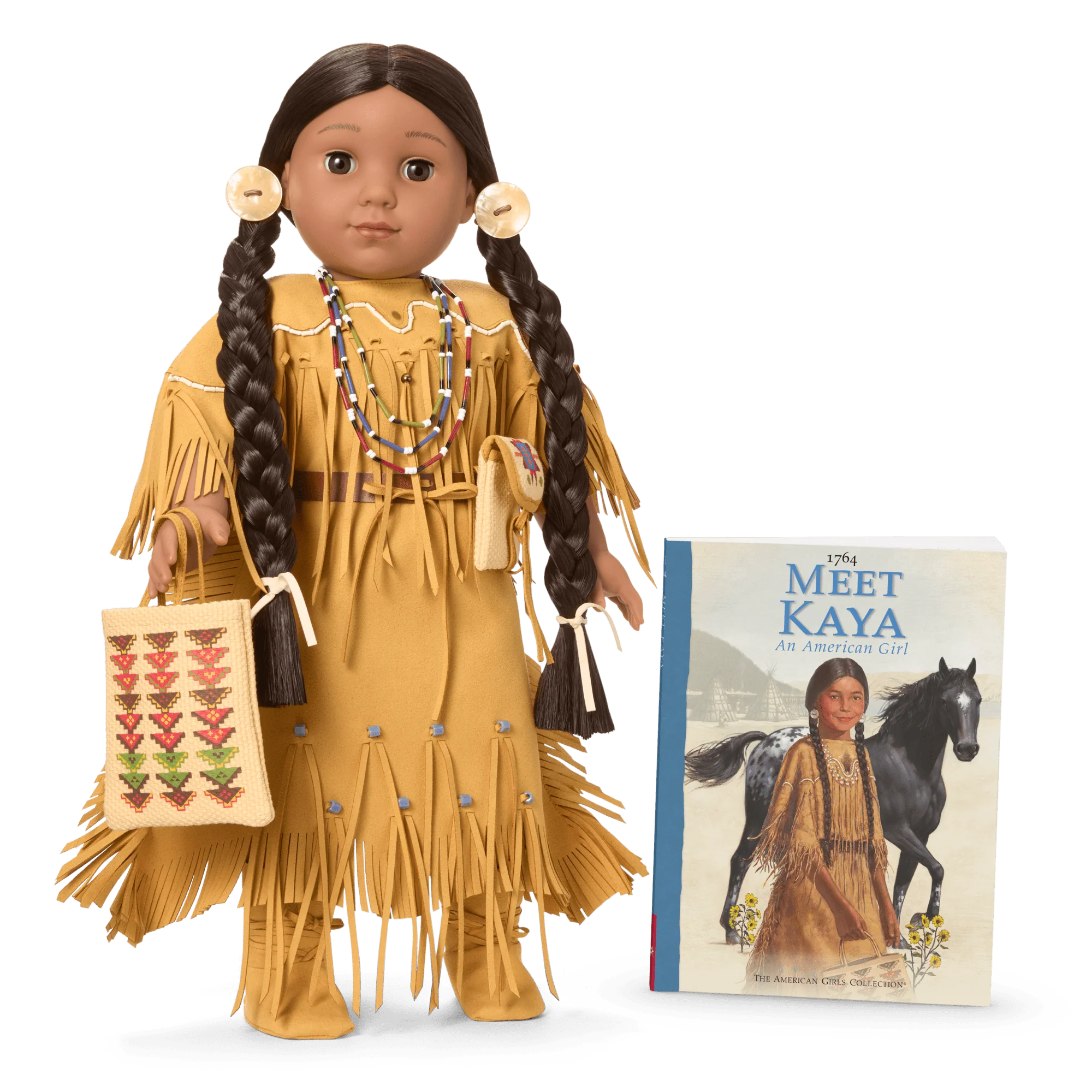 Kaya™ 18-inch Doll, Book & Accessories (Historical Characters)