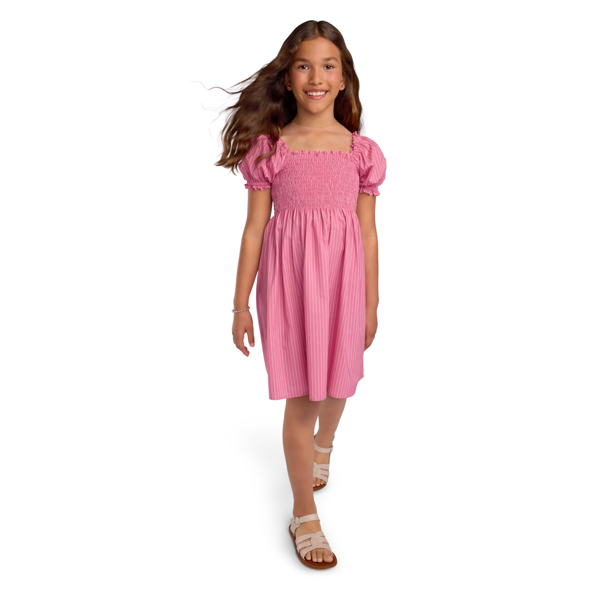 American Girl® x Hill House Home Tiny Athena Nap Dress for Girls (Addy™ Print)