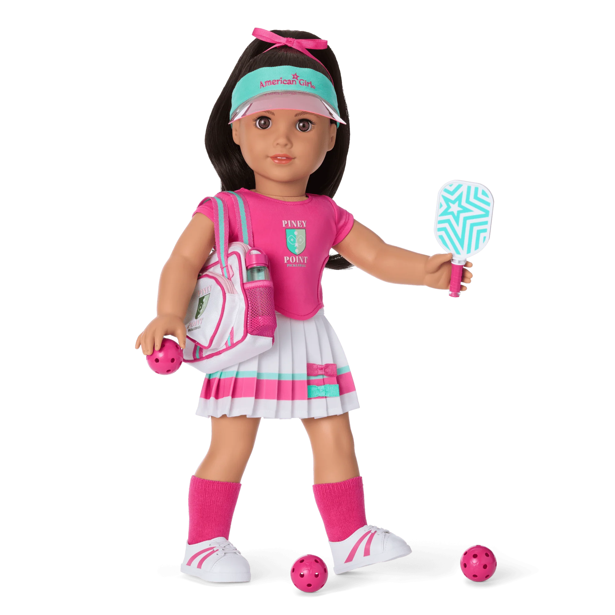 Raquel's Pickleball Outfit & Paddle Set (Girl of the Year™ 2026) 1 Raquel's Pickleball Outfit & Paddle Set (Girl of the Year™ 2026)