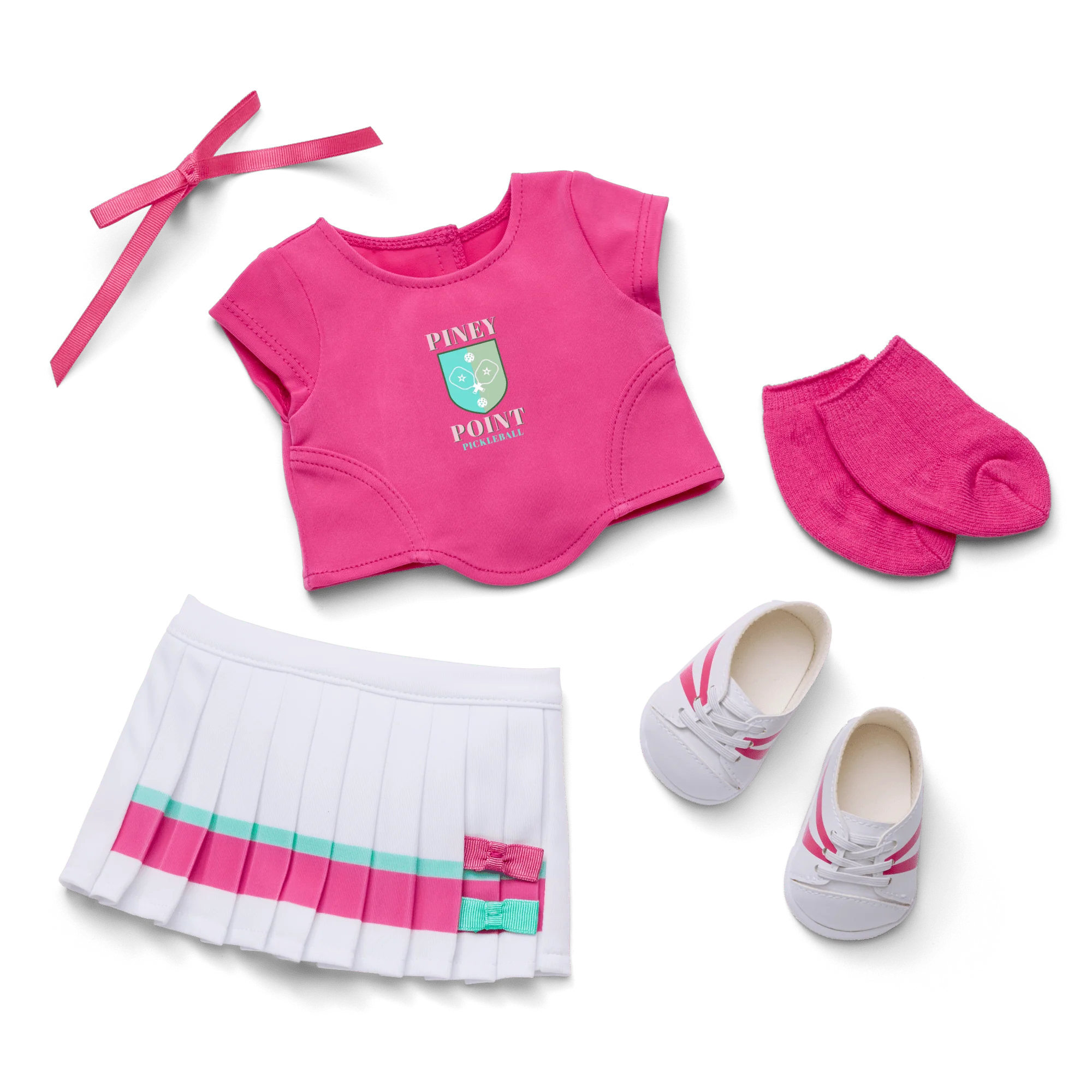 Raquel's Pickleball Outfit & Paddle Set (Girl of the Year™ 2026) 2 Raquel's Pickleball Outfit & Paddle Set (Girl of the Year™ 2026)