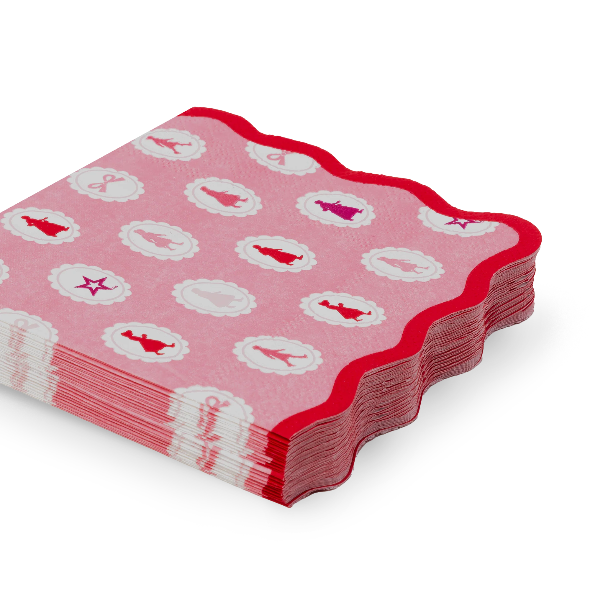 American Girl™ x Bonjour Fête Classic Characters Small Napkins (Set of 20) 2 American Girl™ x Bonjour Fête Classic Characters Small Napkins (Set of 20)