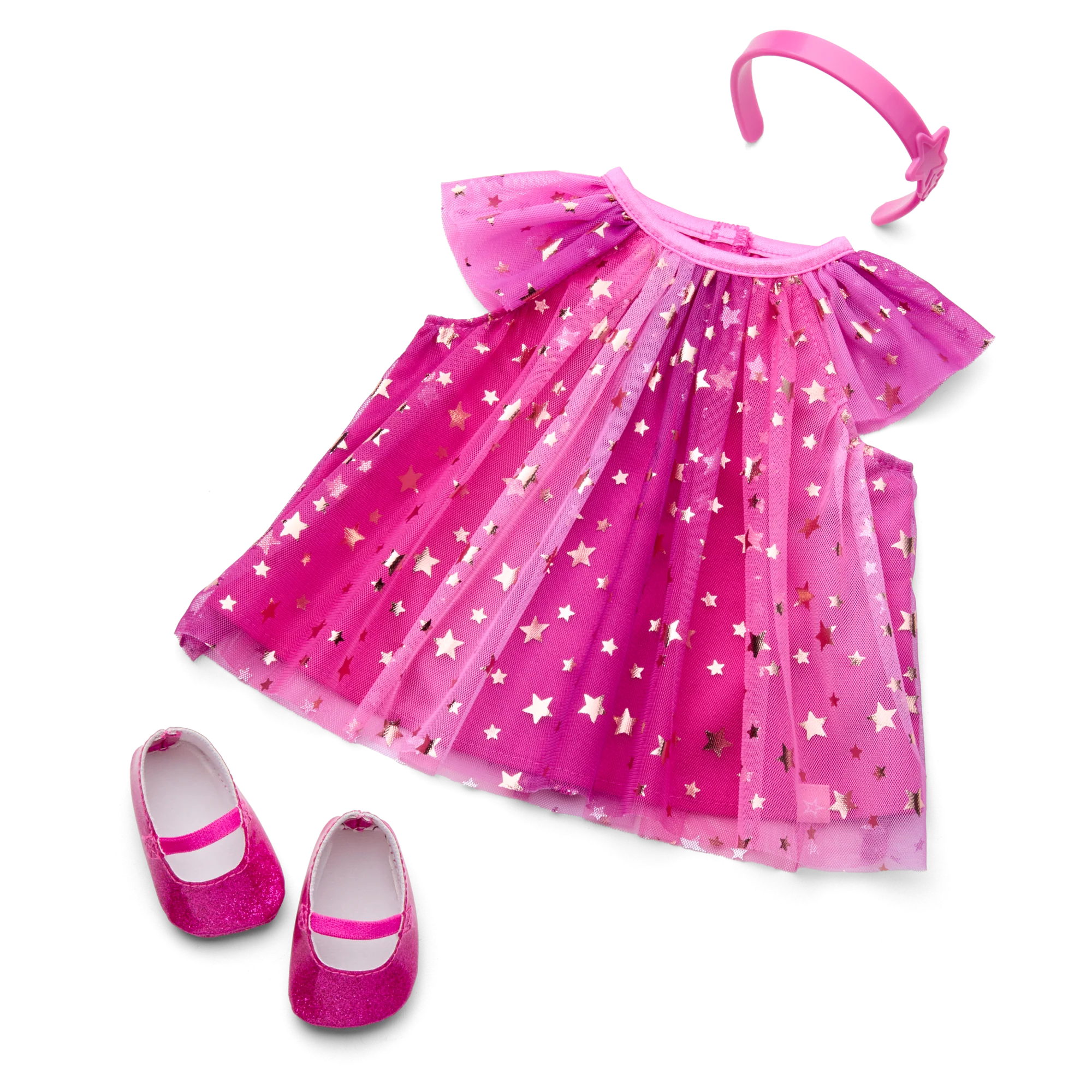 Pink Party-Ready Dresses for Little Girls & Bitty Baby® Dolls 9 Pink Party-Ready Dresses for Little Girls & Bitty Baby® Dolls