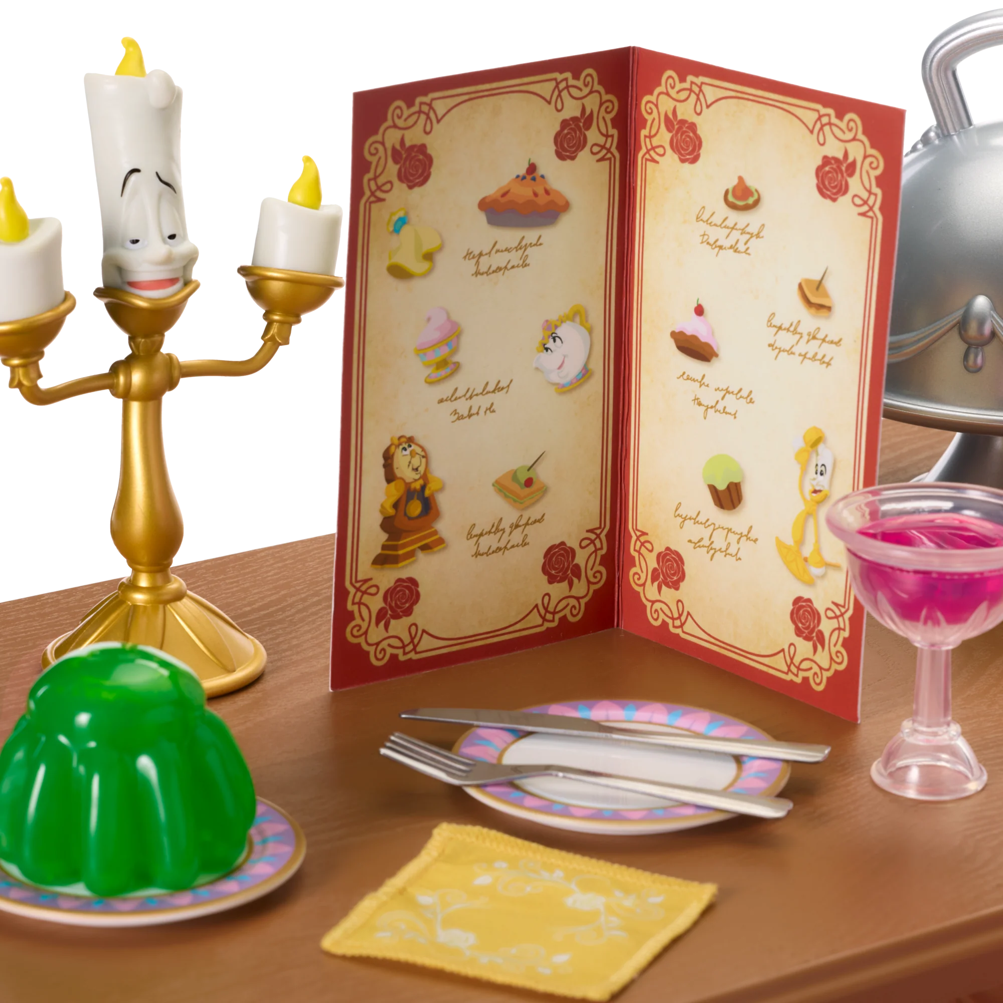 Disney Princess Belle Enchanted Castle Dining Set & Friends for 18-inch Dolls by American Girl® 7 Disney Princess Belle Enchanted Castle Dining Set & Friends for 18-inch Dolls by American Girl®