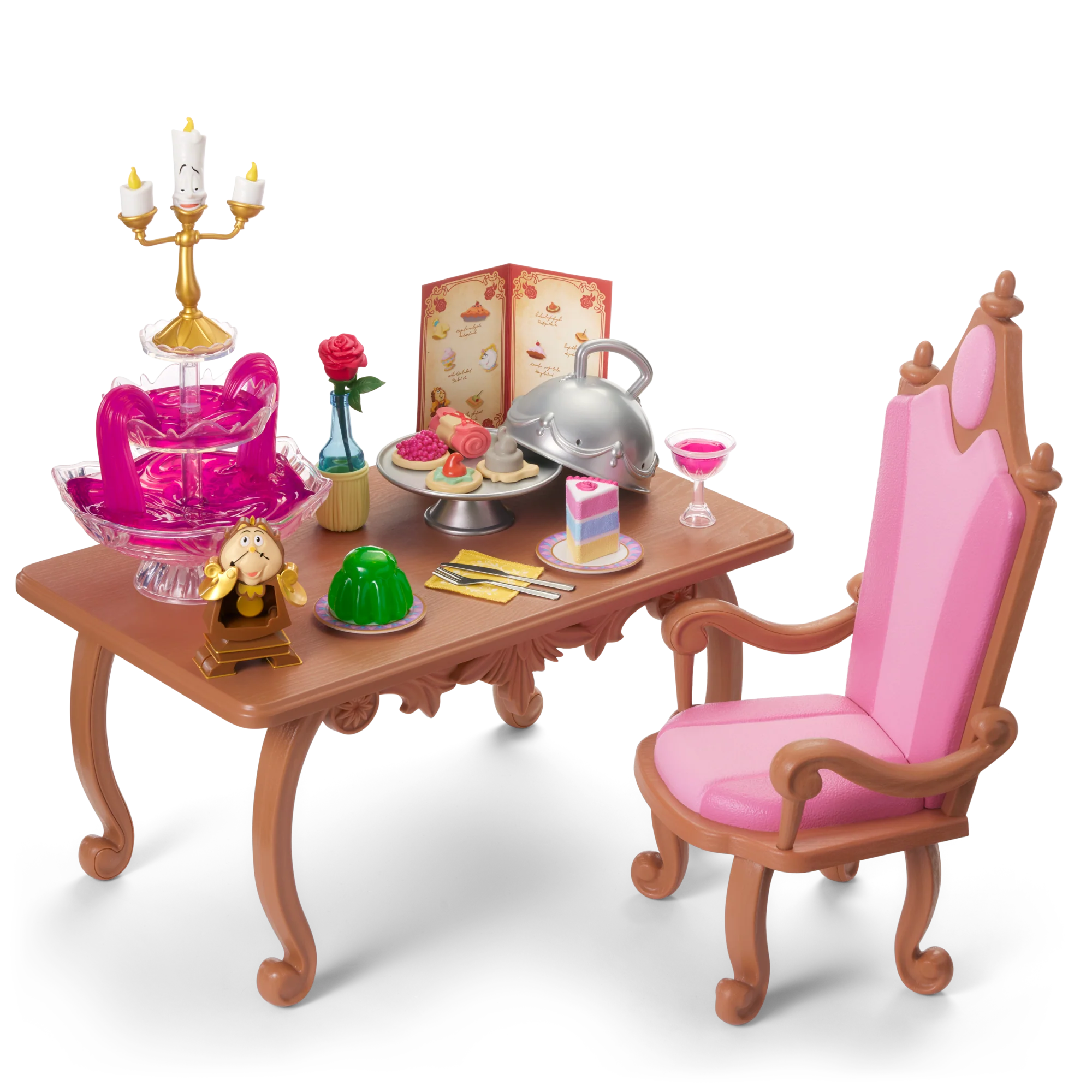 Disney Princess Belle Enchanted Castle Dining Set & Friends for 18-inch Dolls by American Girl® 1 Disney Princess Belle Enchanted Castle Dining Set & Friends for 18-inch Dolls by American Girl®