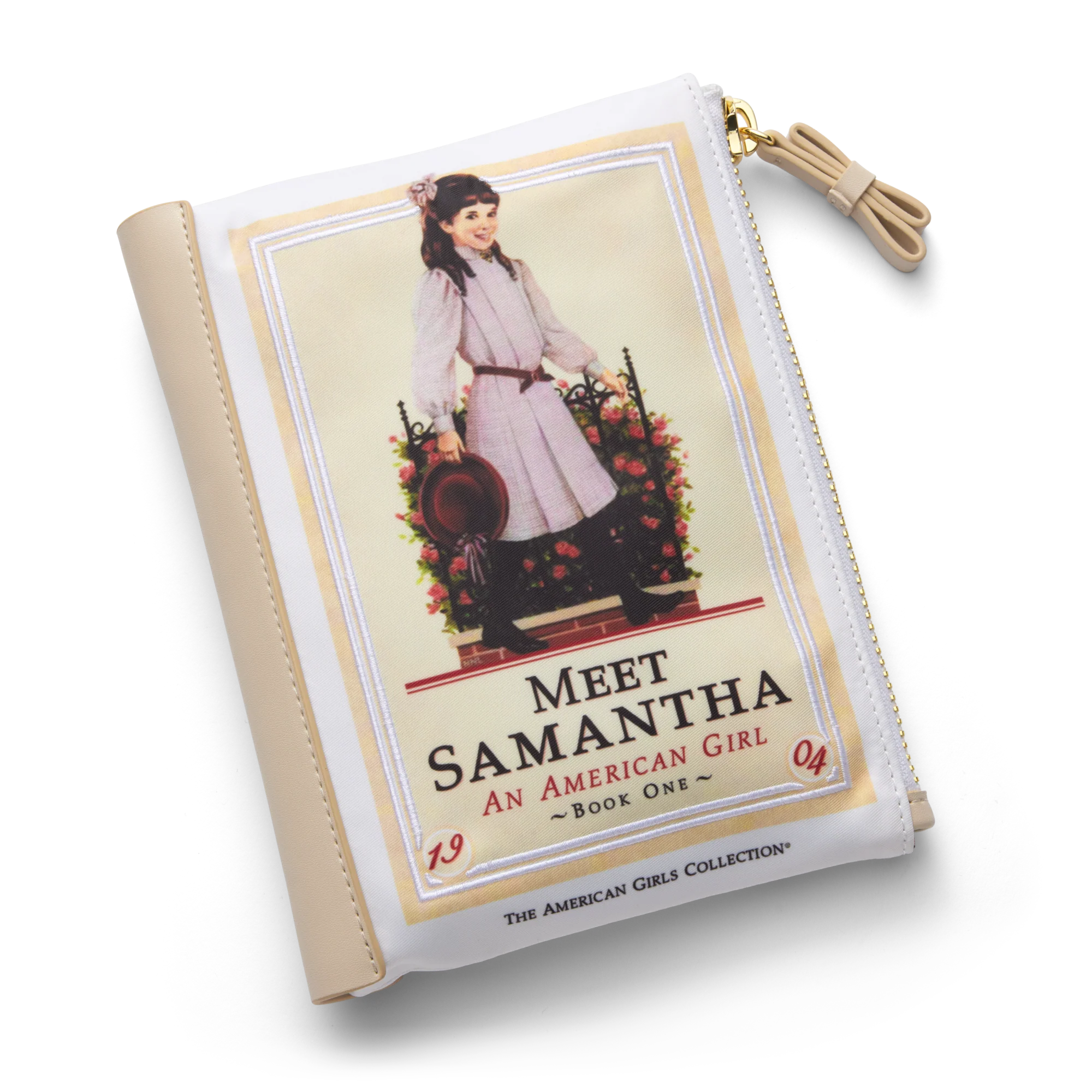 American Girl® x Stoney Clover Lane™ Flat Pouch (Samantha™ Book Print)