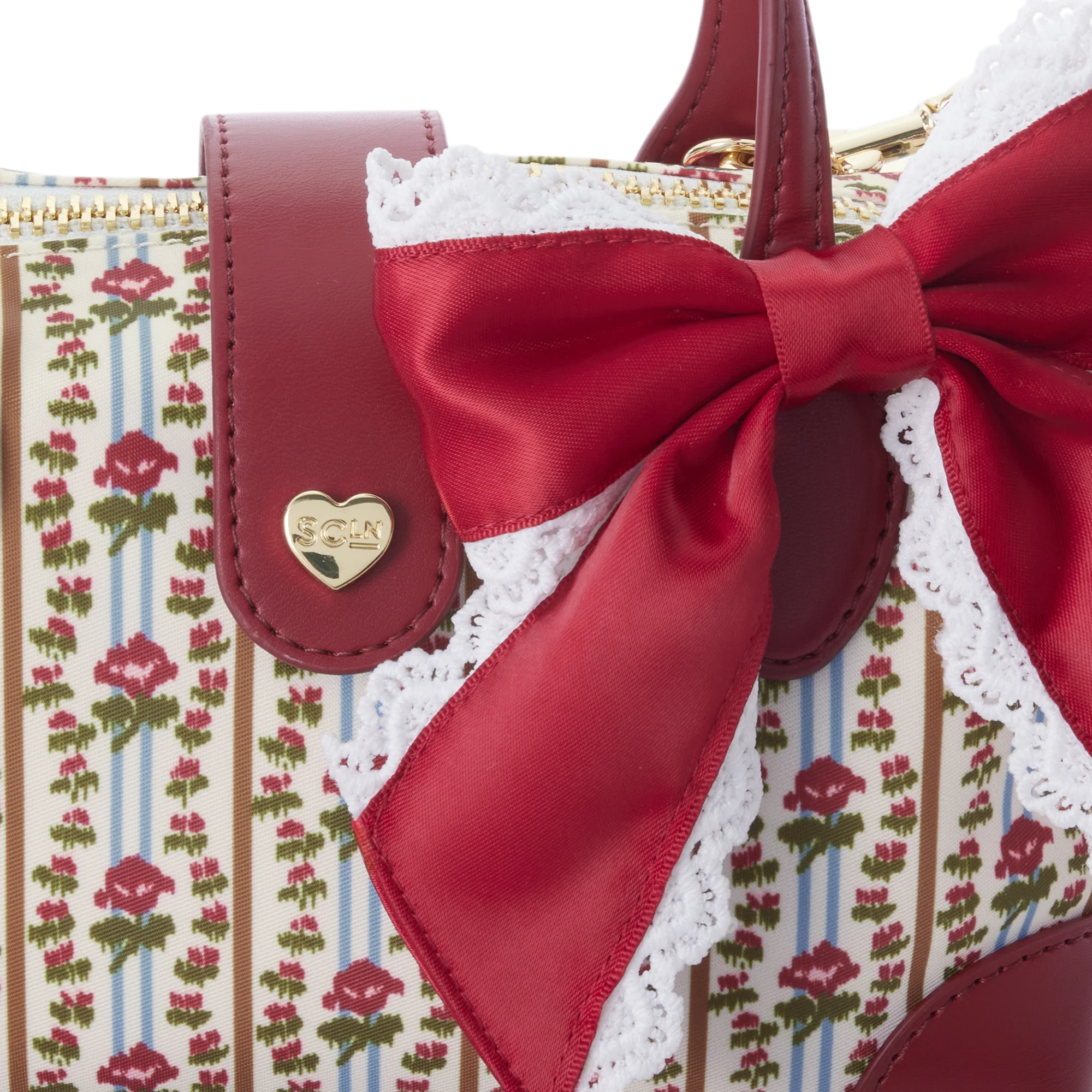 American Girl® x Stoney Clover Lane™ Pouchette Crossbody Bag (Felicity Merriman™ Print) 3 American Girl® x Stoney Clover Lane™ Pouchette Crossbody Bag (Felicity Merriman™ Print)
