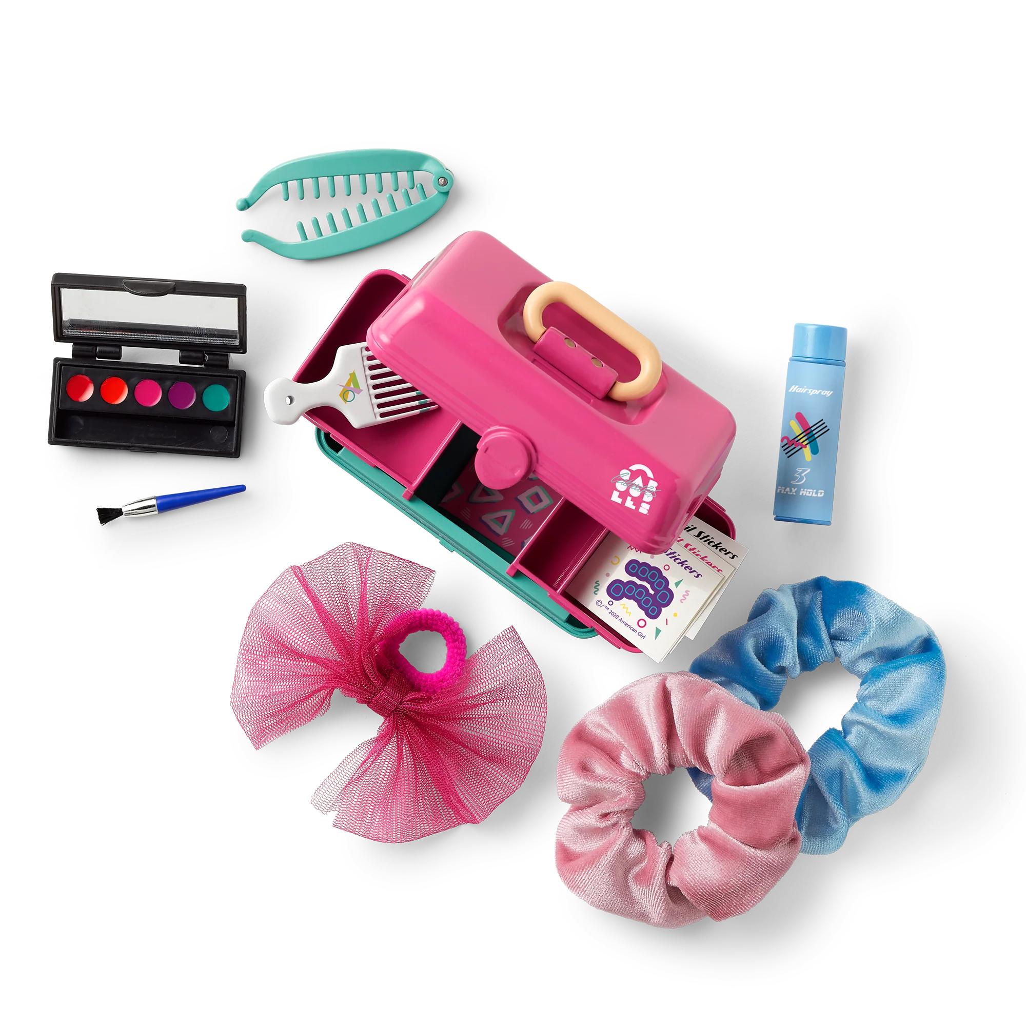 Courtney’s™ Party Dress, Caboodles® & Hair Accessories for 18-inch Dolls (Historical Characters) 9 Courtney’s™ Party Dress, Caboodles® & Hair Accessories for 18-inch Dolls (Historical Characters)