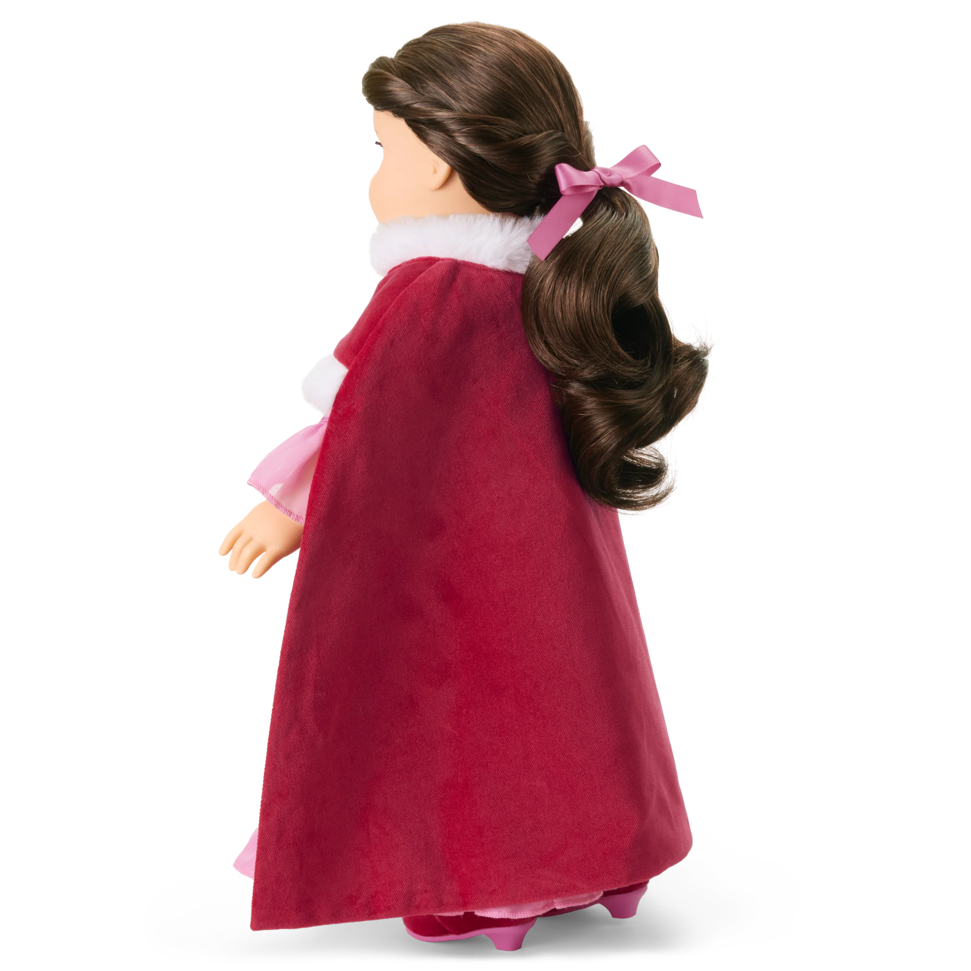 Disney Princess Belle Winter Dress & Cape Outfit for 18-inch Dolls by American Girl® 4 Disney Princess Belle Winter Dress & Cape Outfit for 18-inch Dolls by American Girl®