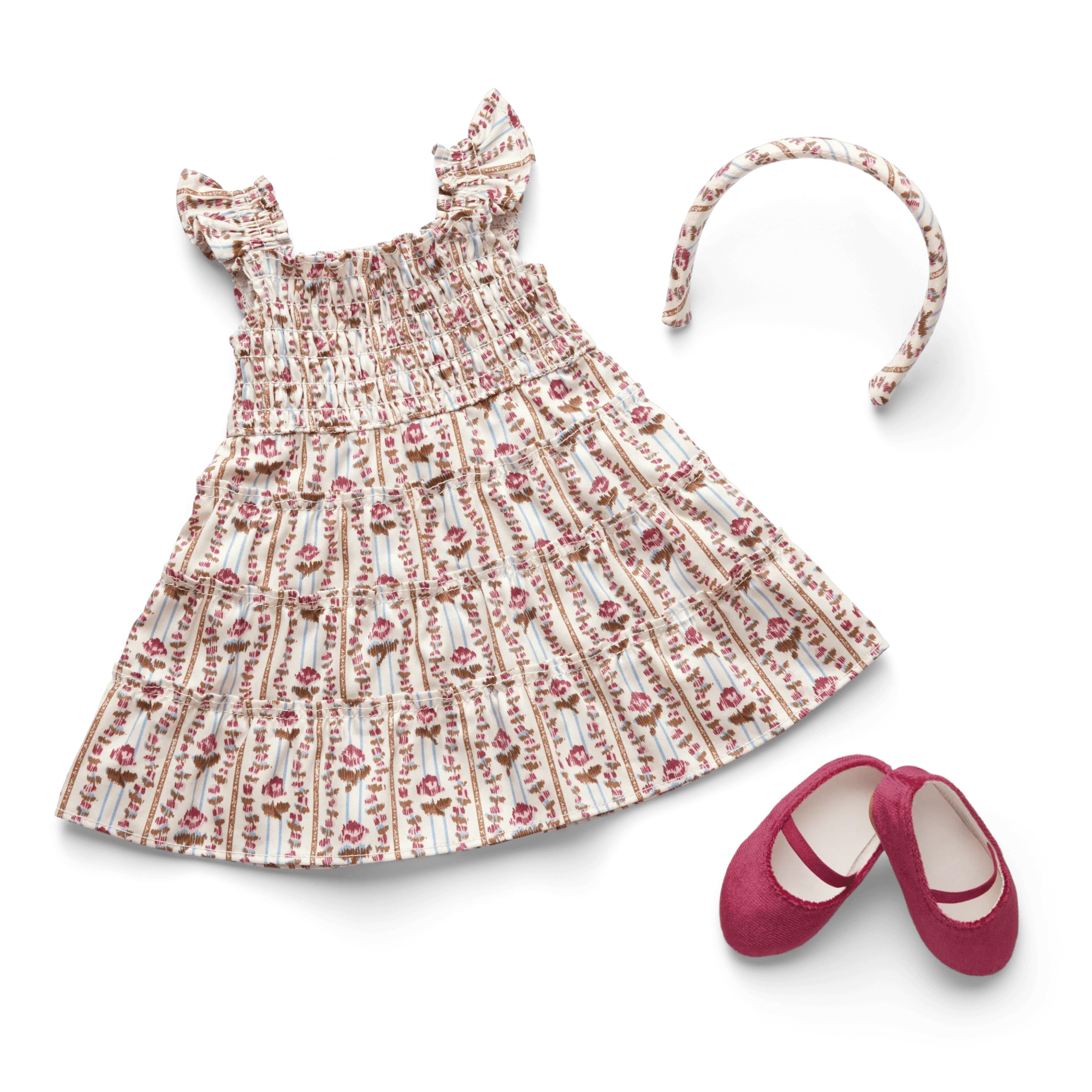 American Girl® x Hill House Home Ellie Nap Dress for 18-inch Dolls (Felicity™ Print) 1 American Girl® x Hill House Home Ellie Nap Dress for 18-inch Dolls (Felicity™ Print)