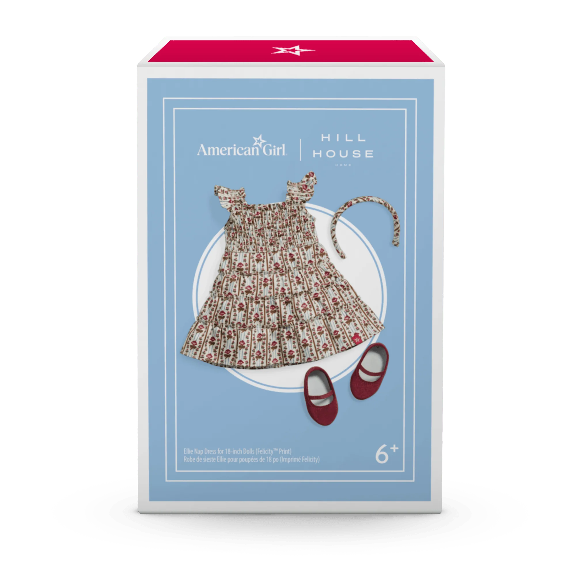 American Girl® x Hill House Home Ellie Nap Dress for 18-inch Dolls (Felicity™ Print) 8 American Girl® x Hill House Home Ellie Nap Dress for 18-inch Dolls (Felicity™ Print)