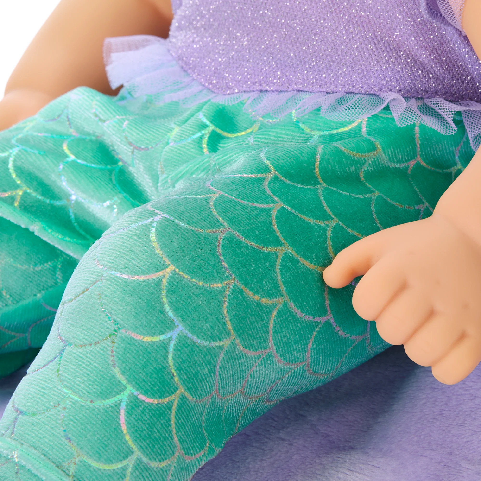 Disney Princess Ariel Cuddle & Care Set with Bitty Baby® Doll by American Girl® 6 Disney Princess Ariel Cuddle & Care Set with Bitty Baby® Doll by American Girl®