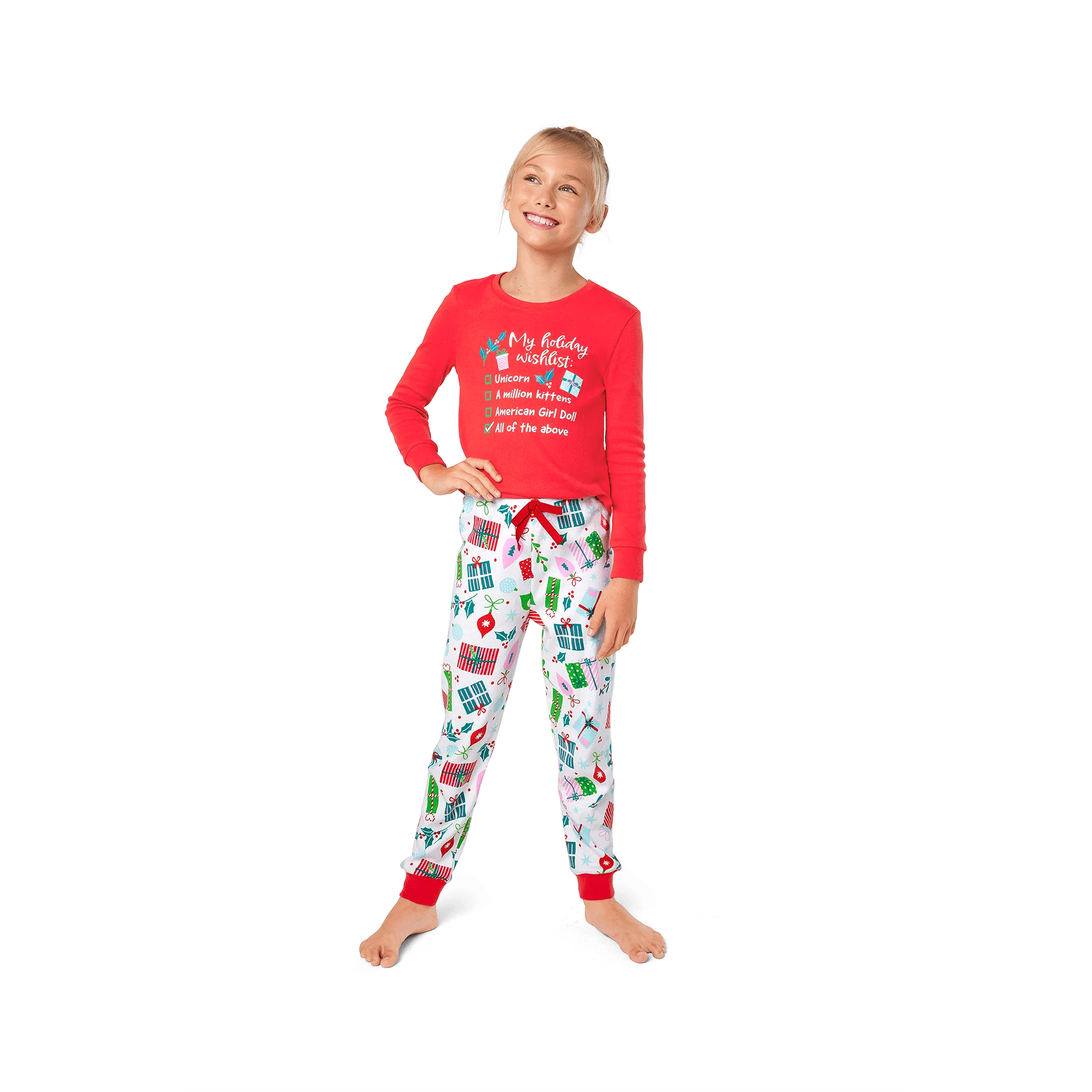 Holiday Wish List PJs for Girls