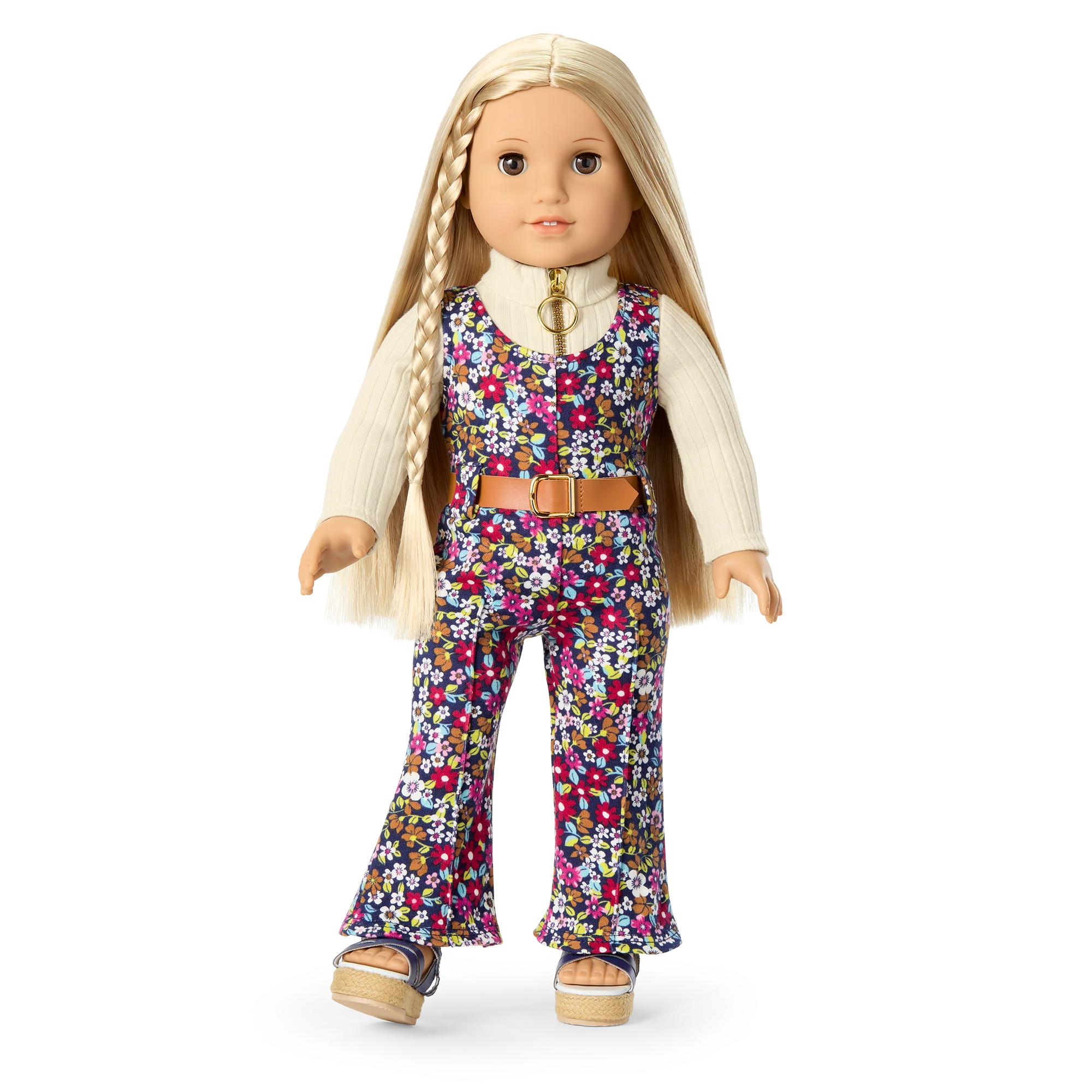 Julie’s™ Floral Jumpsuit for 18-inch Dolls (Historical Characters) 2 Julie’s™ Floral Jumpsuit for 18-inch Dolls (Historical Characters)