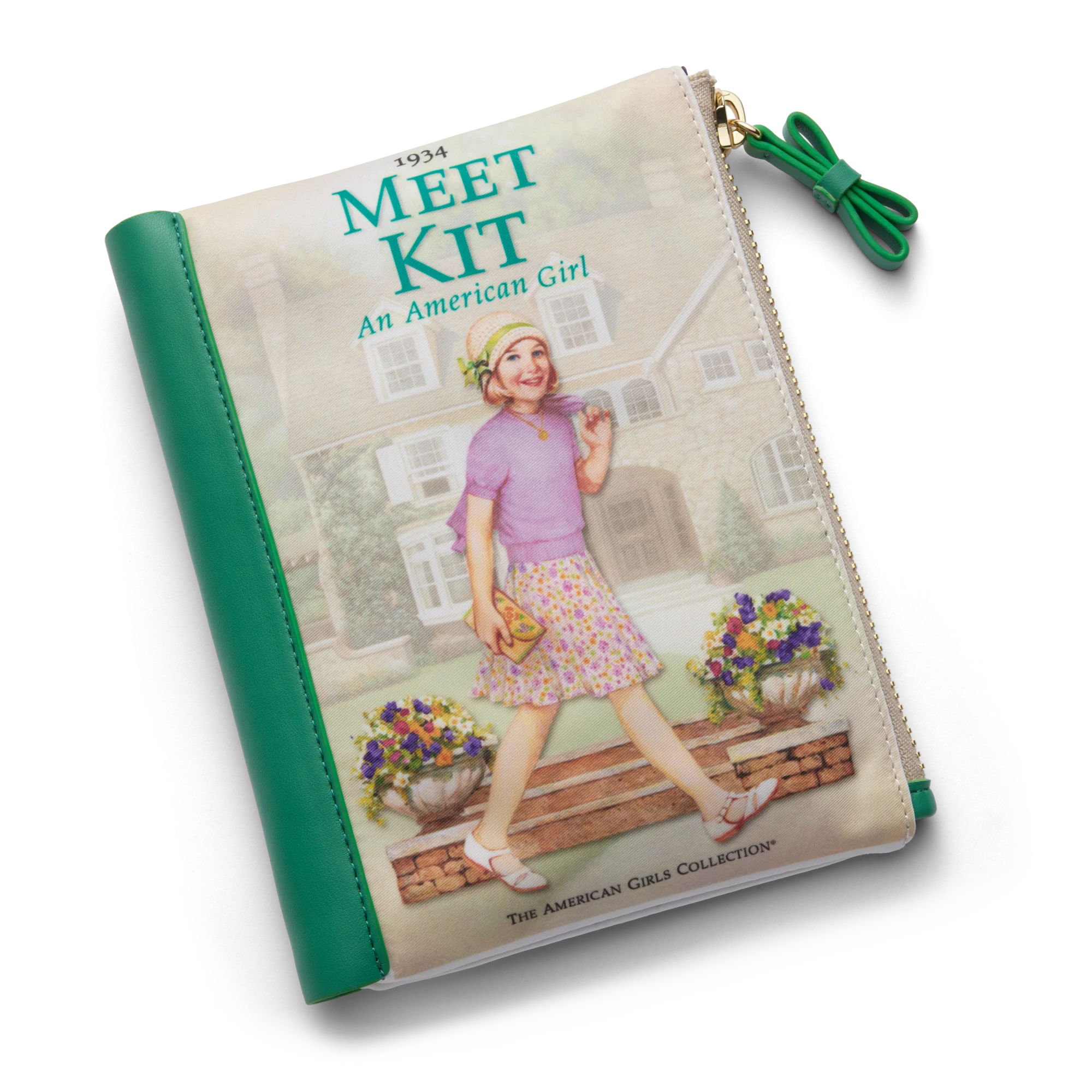 American Girl® x Stoney Clover Lane™ Flat Pouch (Kit™ Book Print)