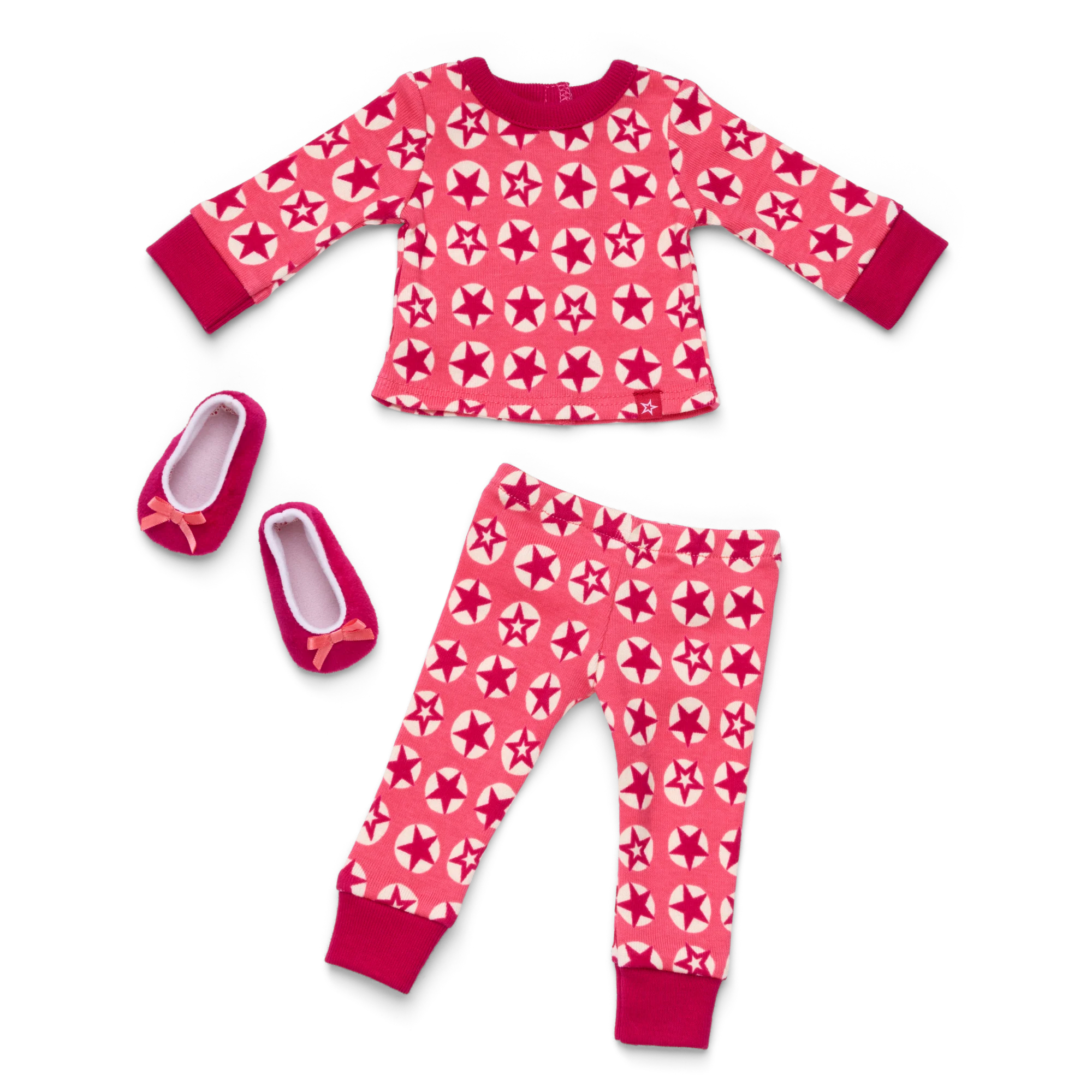 American Girl® x Hanna Andersson Berry Bright Stars Pajamas for 18-inch Dolls 1 American Girl® x Hanna Andersson Berry Bright Stars Pajamas for 18-inch Dolls