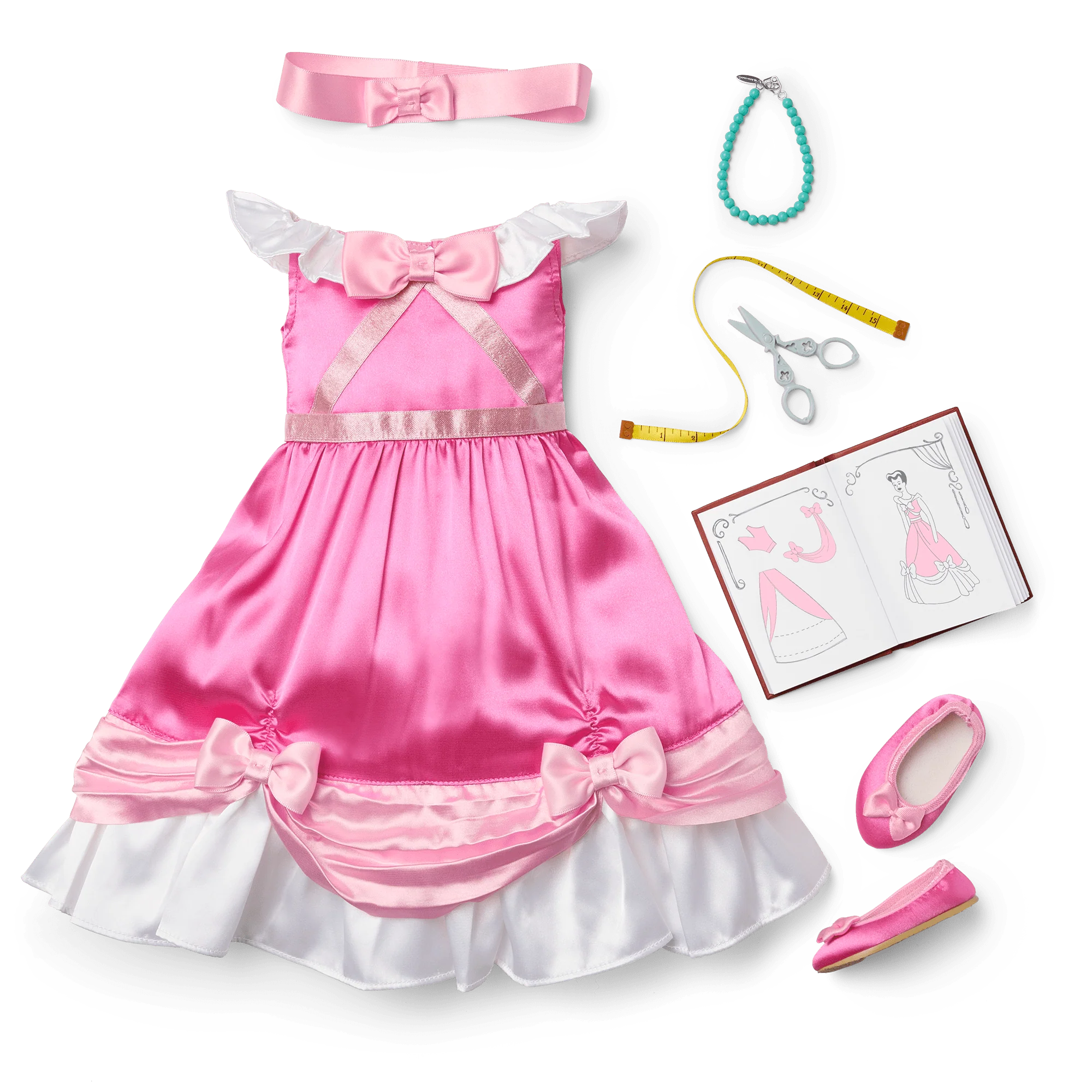 American Girl® Disney Princess Cinderella Original Ball Gown & Accessories for 18-inch Dolls