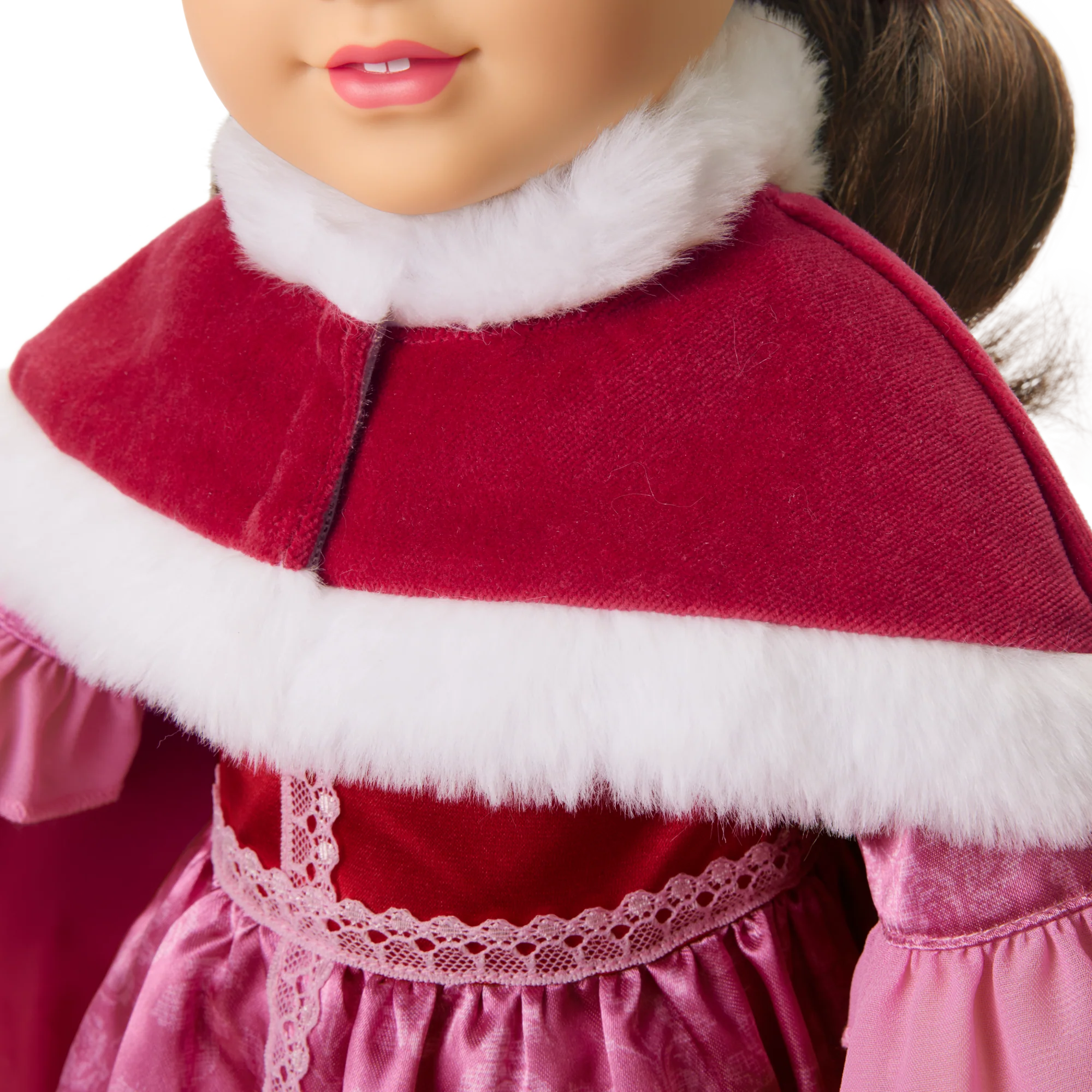 Disney Princess Belle Winter Dress & Cape Outfit for 18-inch Dolls by American Girl® 6 Disney Princess Belle Winter Dress & Cape Outfit for 18-inch Dolls by American Girl®