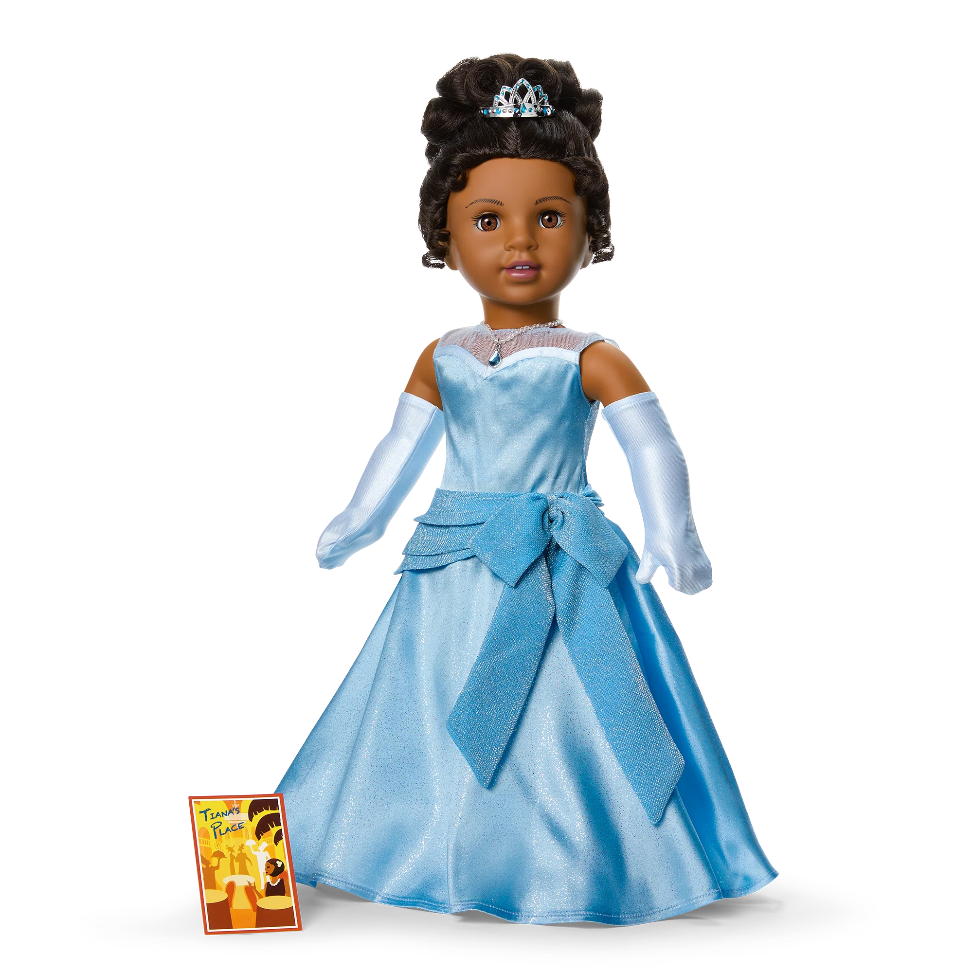 American Girl® Disney Princess Tiana Evening Star Dress & Accessories for 18-inch Dolls 2 American Girl® Disney Princess Tiana Evening Star Dress & Accessories for 18-inch Dolls