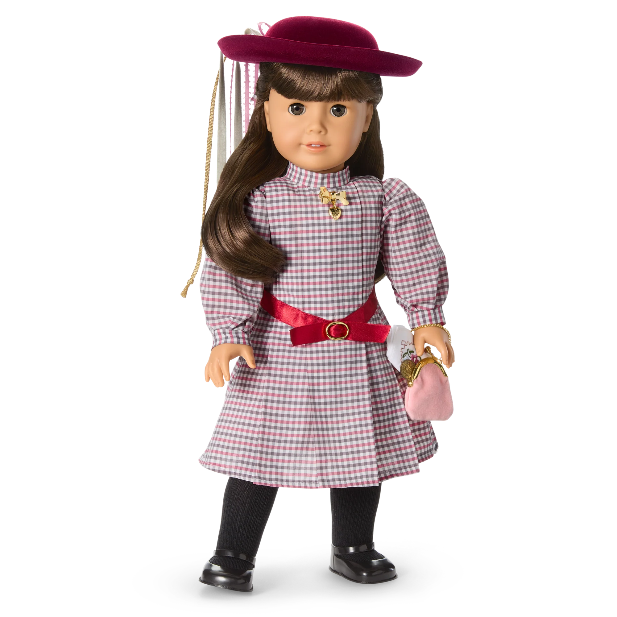 Samantha Parkington™ 18-inch Doll & Cranberry Party Dress Bundle (Historical Characters) 2 Samantha Parkington™ 18-inch Doll & Cranberry Party Dress Bundle (Historical Characters)