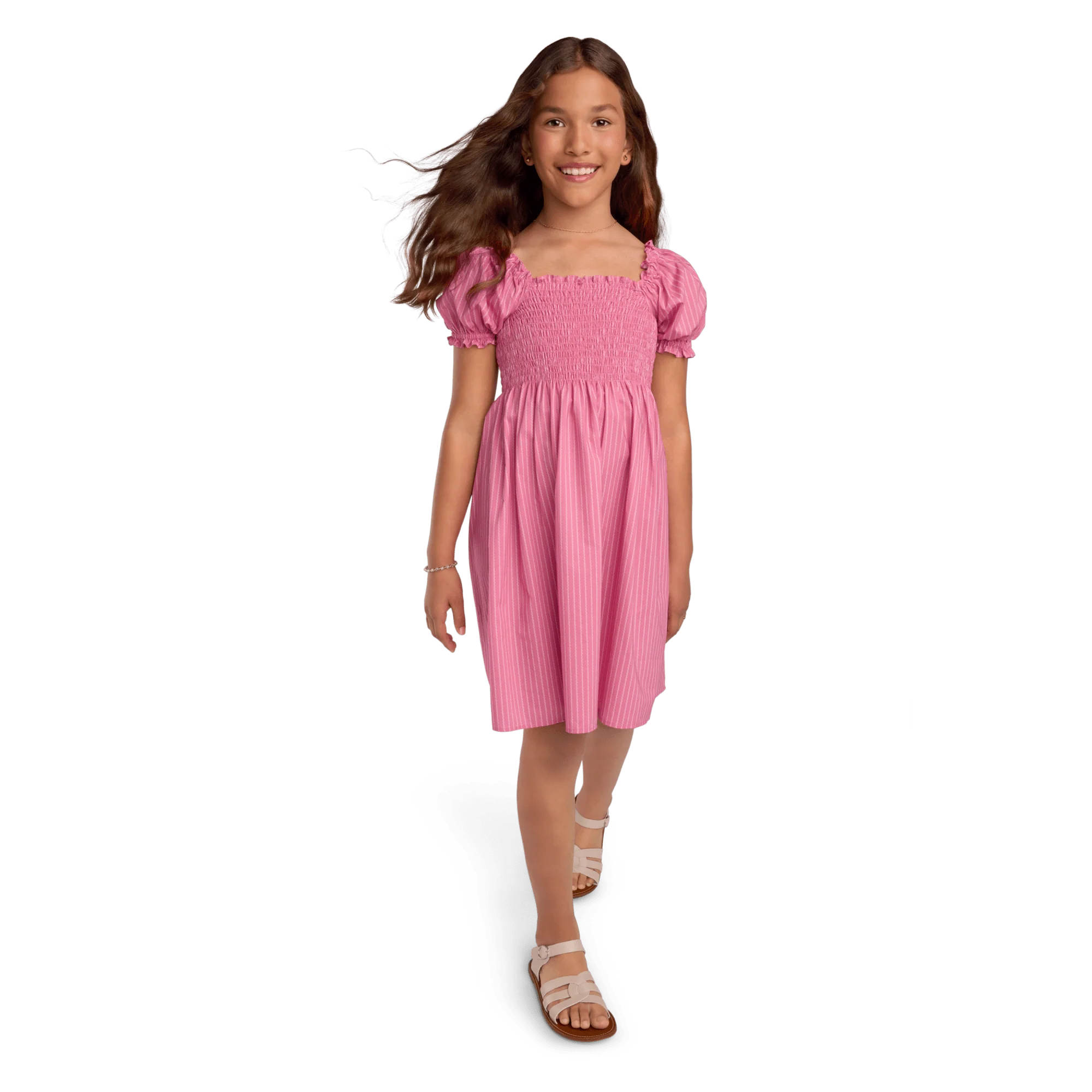 American Girl® x Hill House Home Athena Nap Dress for Girls & 18-inch Dolls (Addy™ Print) 3 American Girl® x Hill House Home Athena Nap Dress for Girls & 18-inch Dolls (Addy™ Print)
