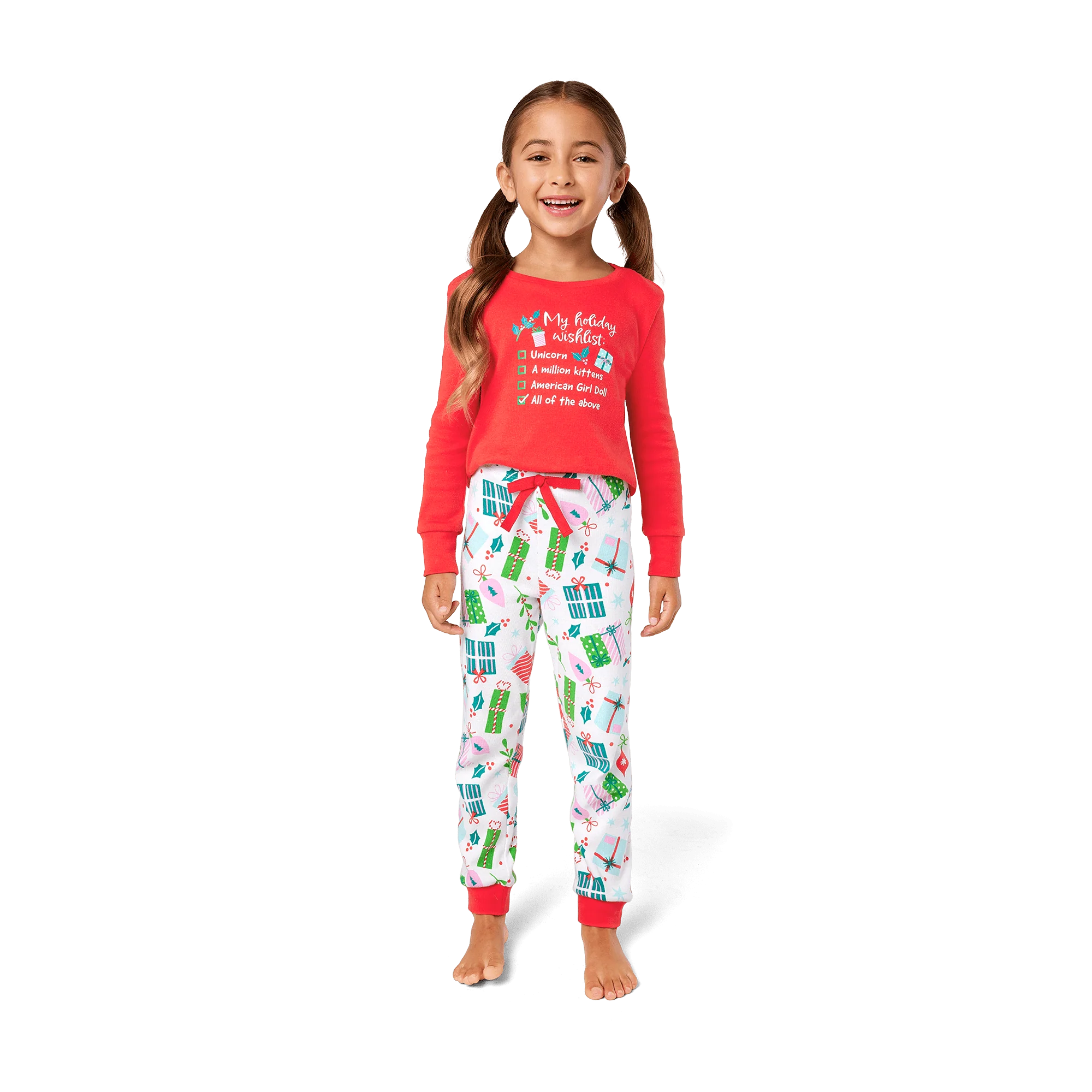 Holiday Wish List PJs for Little Girls