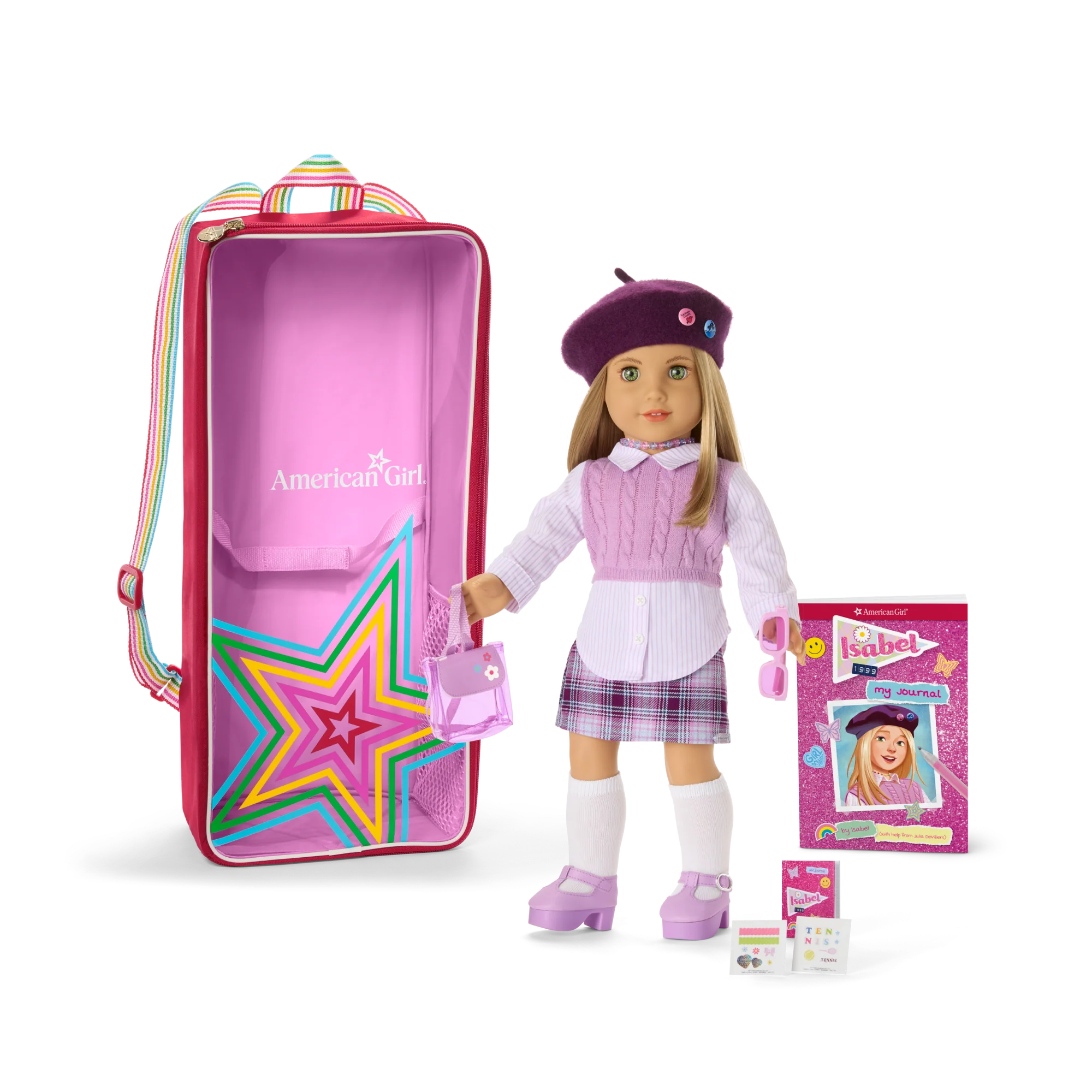 Isabel™ 18-inch Doll, Journal, Accessories & Doll Carrier (Historical Characters) 1 Isabel™ 18-inch Doll, Journal, Accessories & Doll Carrier (Historical Characters)