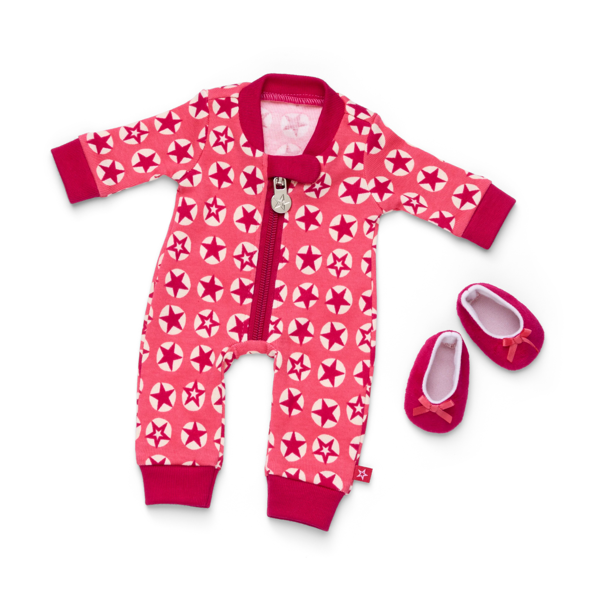 American Girl® x Hanna Andersson Berry Bright Stars Pajamas for Bitty Baby® Dolls