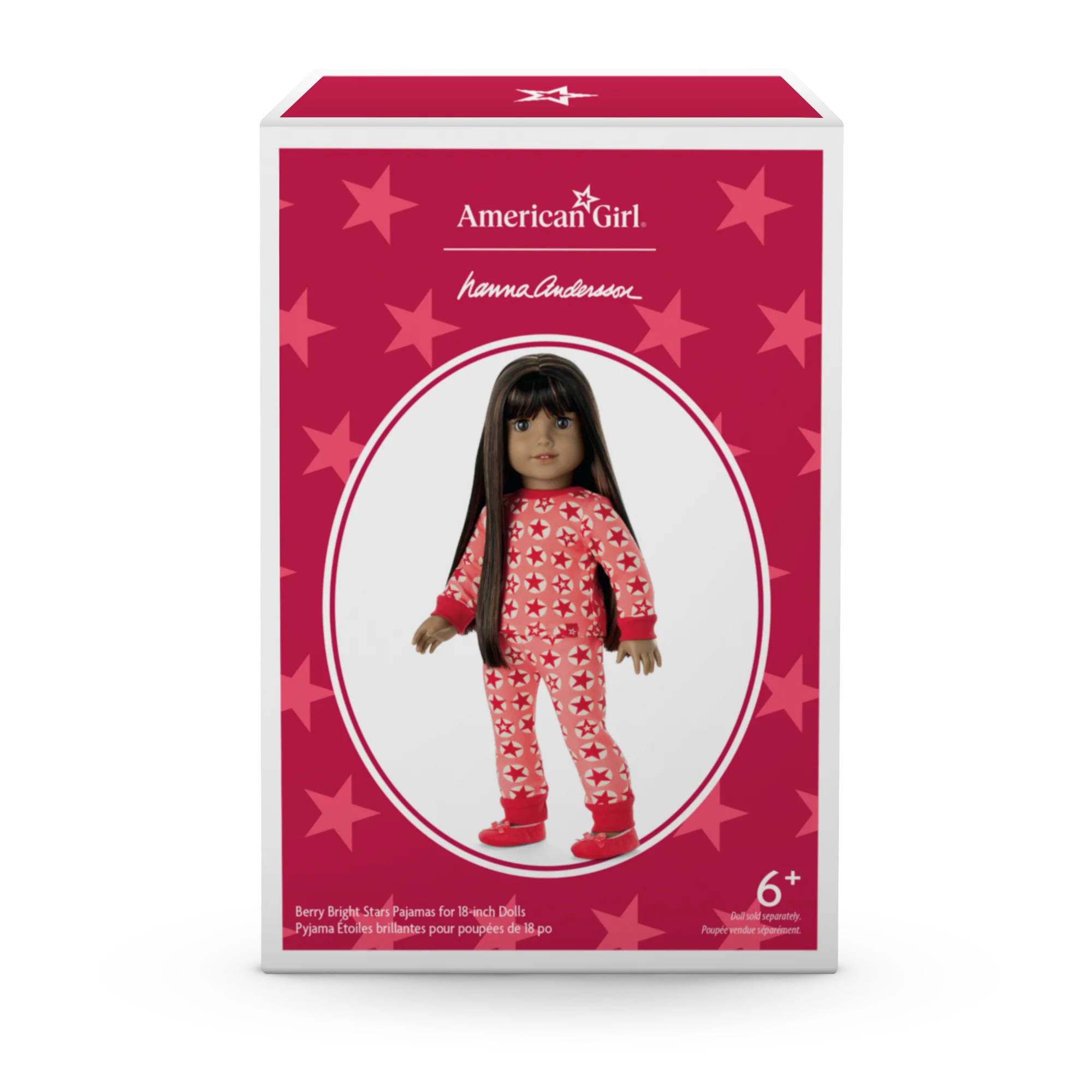 American Girl® x Hanna Andersson Berry Bright Stars Pajamas for 18-inch Dolls 8 American Girl® x Hanna Andersson Berry Bright Stars Pajamas for 18-inch Dolls