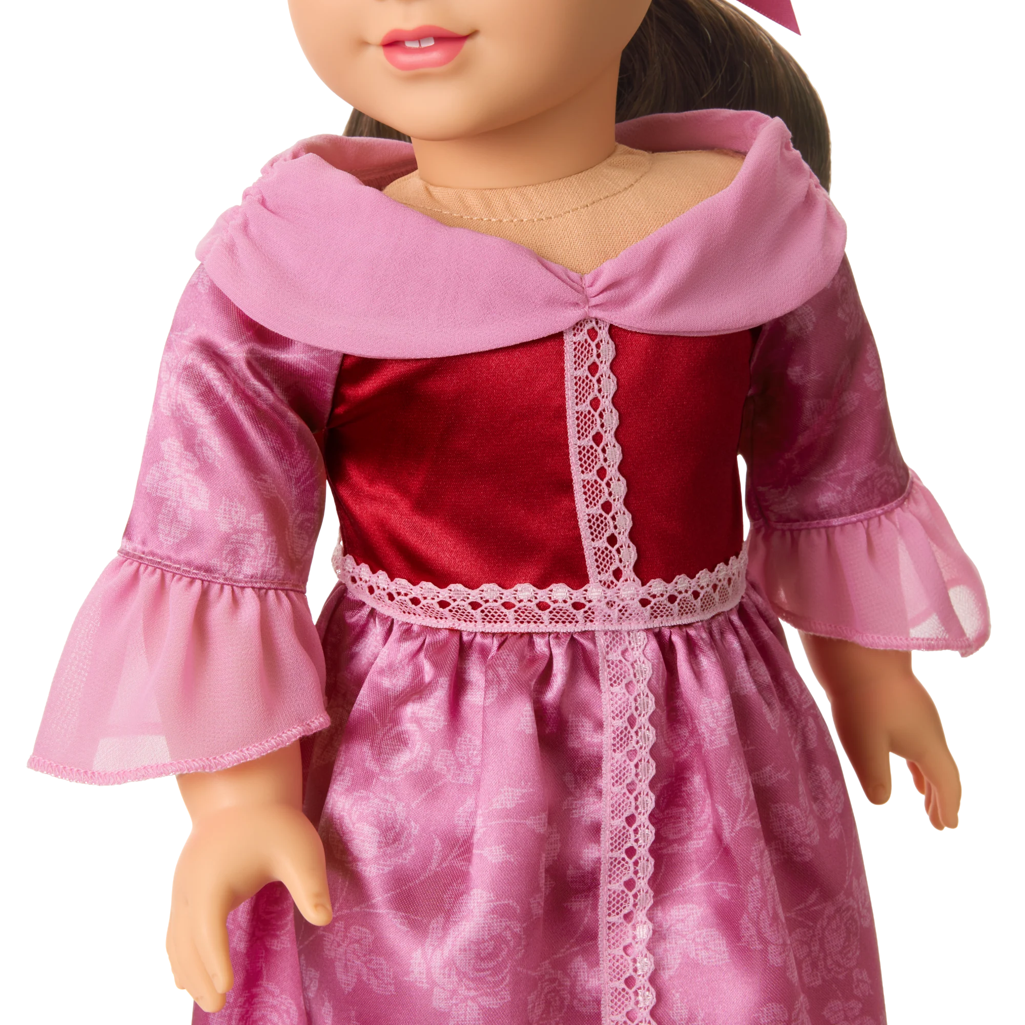 Disney Princess Belle Winter Dress & Cape Outfit for 18-inch Dolls by American Girl® 7 Disney Princess Belle Winter Dress & Cape Outfit for 18-inch Dolls by American Girl®