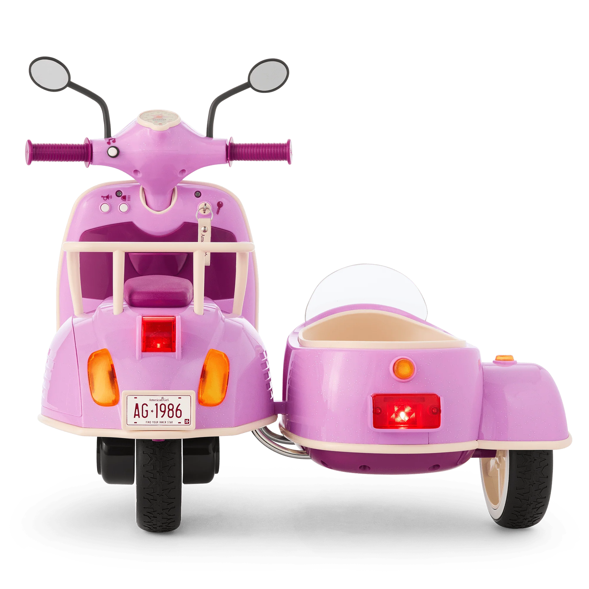 Hit the Road Scooter & Sidecar for 18-inch Dolls 6 Hit the Road Scooter & Sidecar for 18-inch Dolls