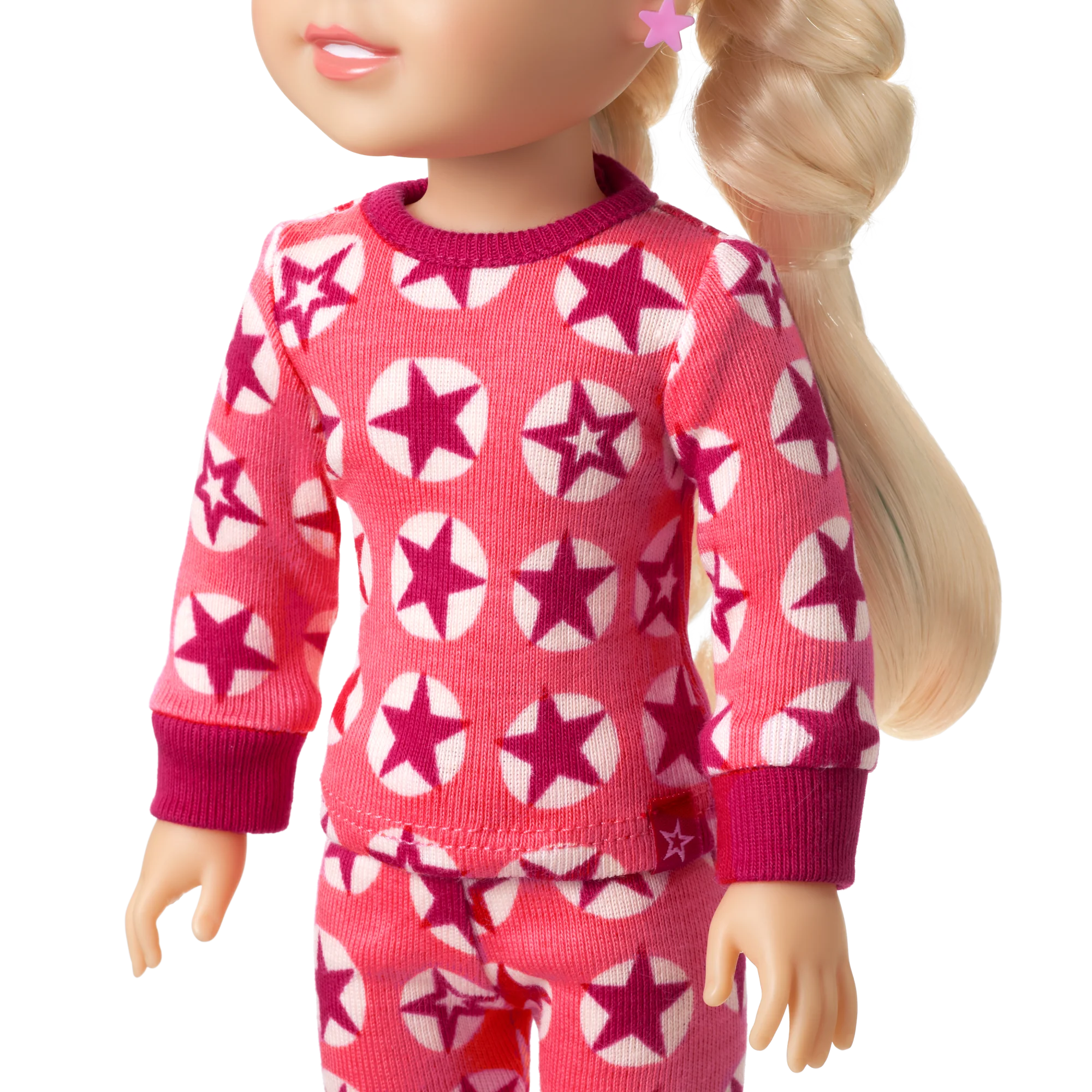 American Girl® x Hanna Andersson Berry Bright Stars Pajamas for 14.5-inch Dolls 4 American Girl® x Hanna Andersson Berry Bright Stars Pajamas for 14.5-inch Dolls