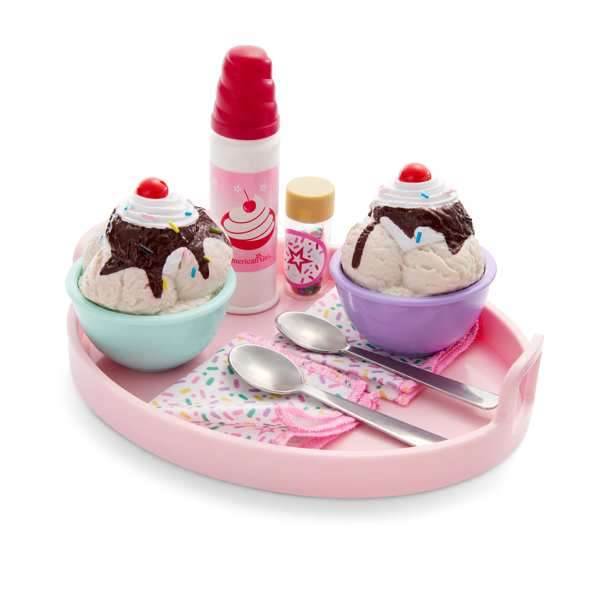Sundaes for Two Set for 18-inch Dolls