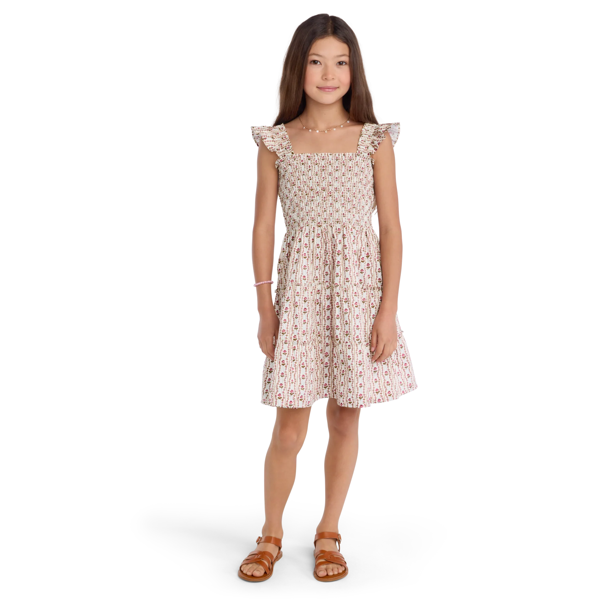 American Girl® x Hill House Home Tiny Ellie Nap Dress for Girls (Felicity™ Print)