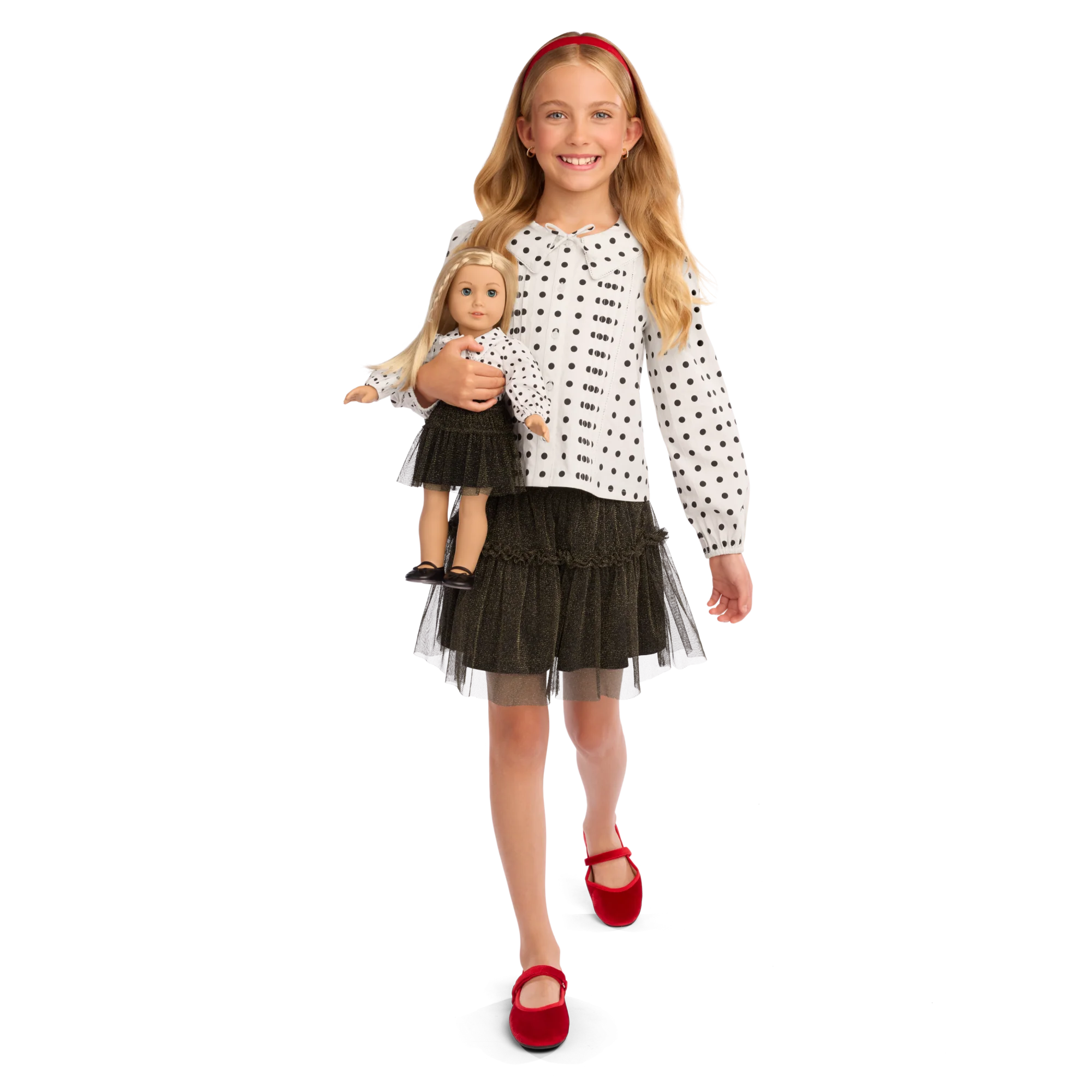 American Girl® x J.Crew Polka-Dot Top & Tulle Skirt Bundle for Girls & 18-inch Dolls