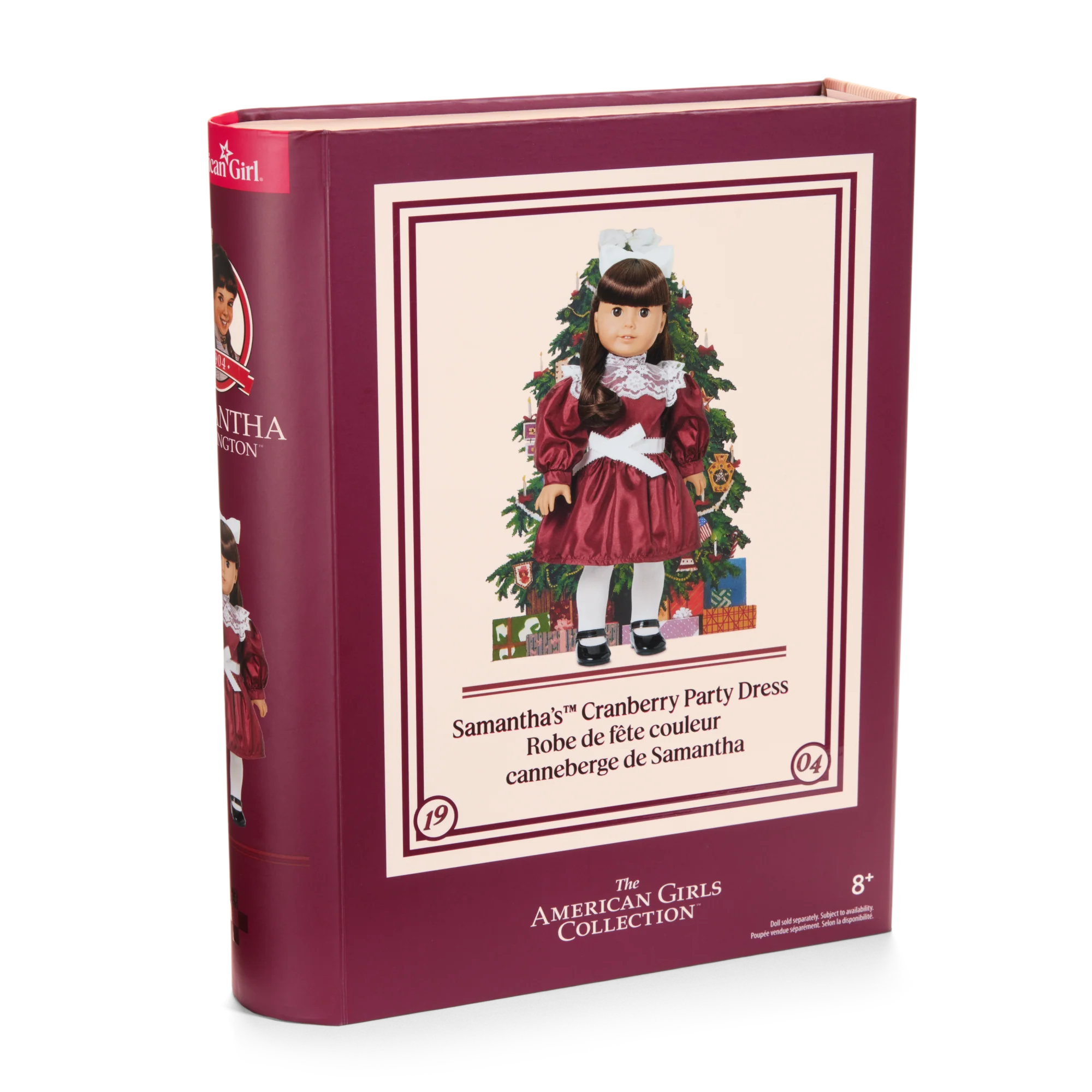 Samantha Parkington™ 18-inch Doll & Cranberry Party Dress Bundle (Historical Characters) 10 Samantha Parkington™ 18-inch Doll & Cranberry Party Dress Bundle (Historical Characters)