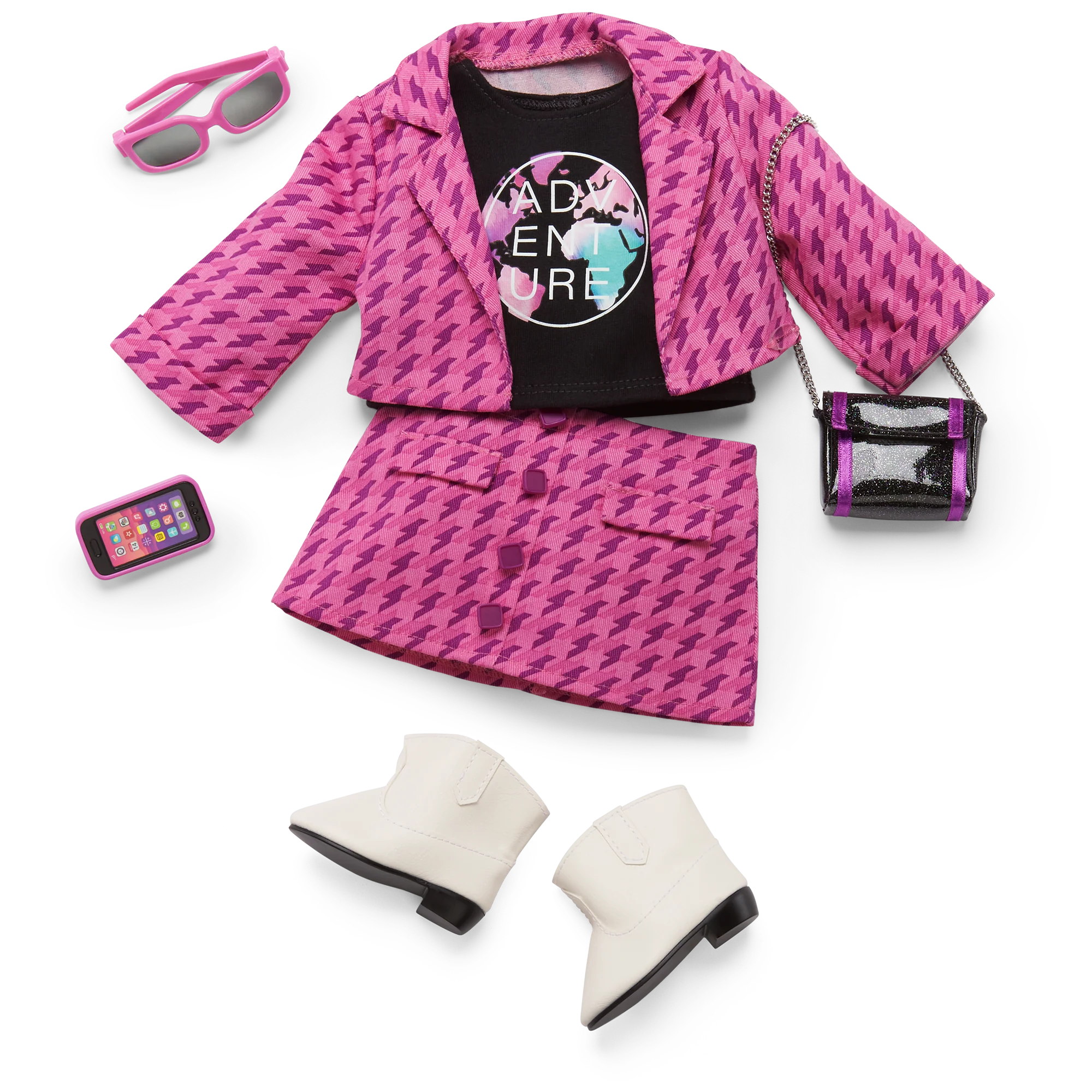 Fun in the City Travel Outfit for 18-inch Dolls
