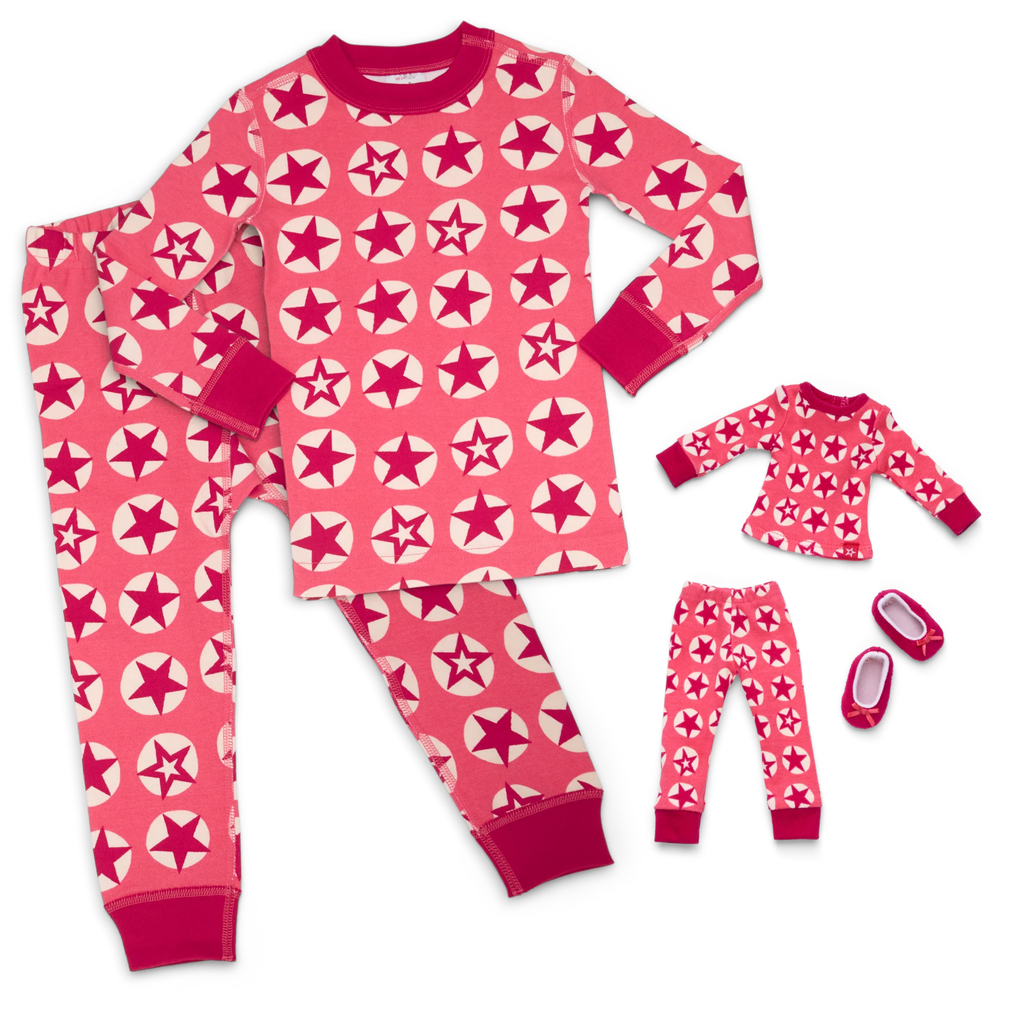 American Girl® x Hanna Andersson Berry Bright Stars Pajamas for Girls & 14.5-inch Dolls 2 American Girl® x Hanna Andersson Berry Bright Stars Pajamas for Girls & 14.5-inch Dolls