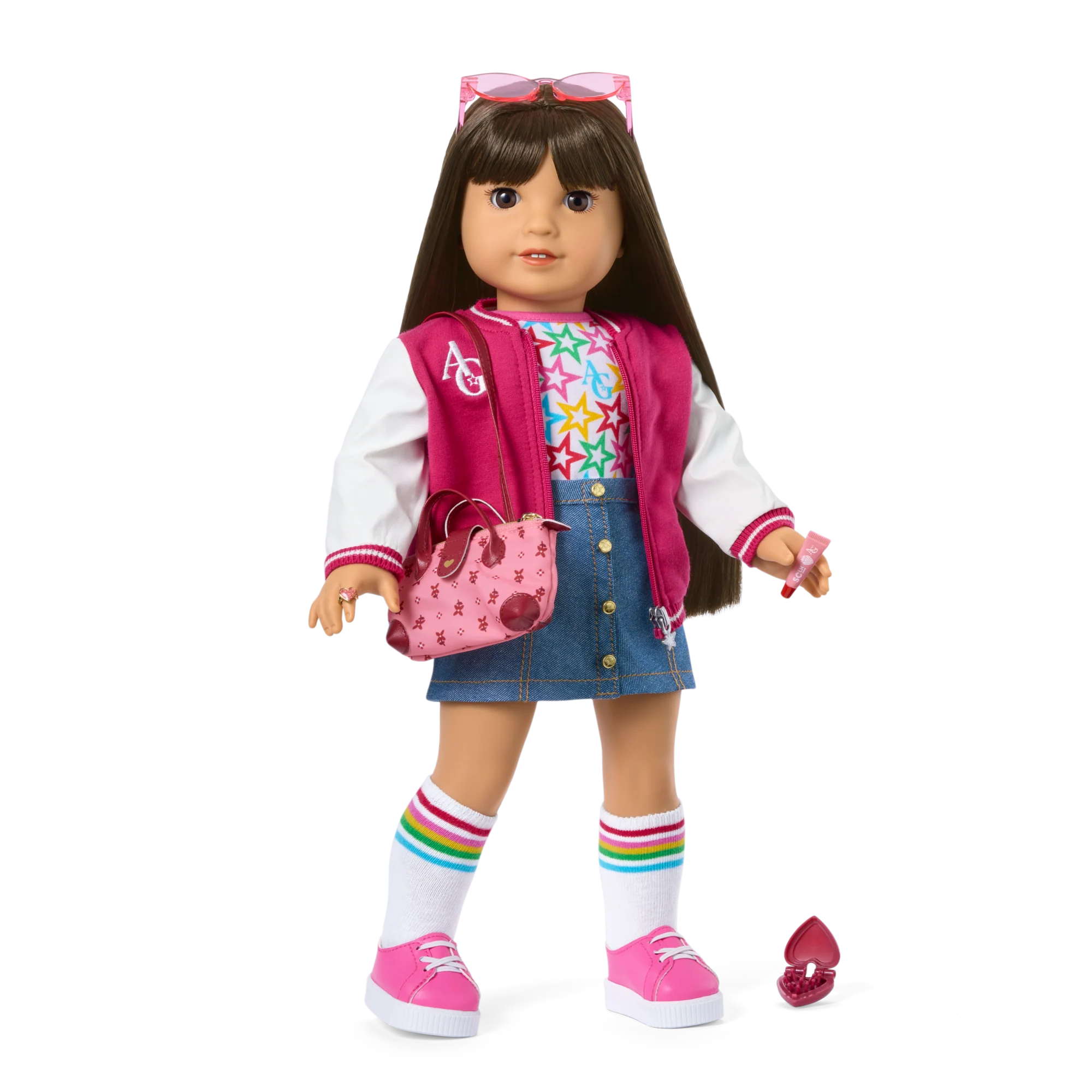 American Girl® x Stoney Clover Lane™ Pouchette Crossbody Bag Matching Bundle 7 American Girl® x Stoney Clover Lane™ Pouchette Crossbody Bag Matching Bundle