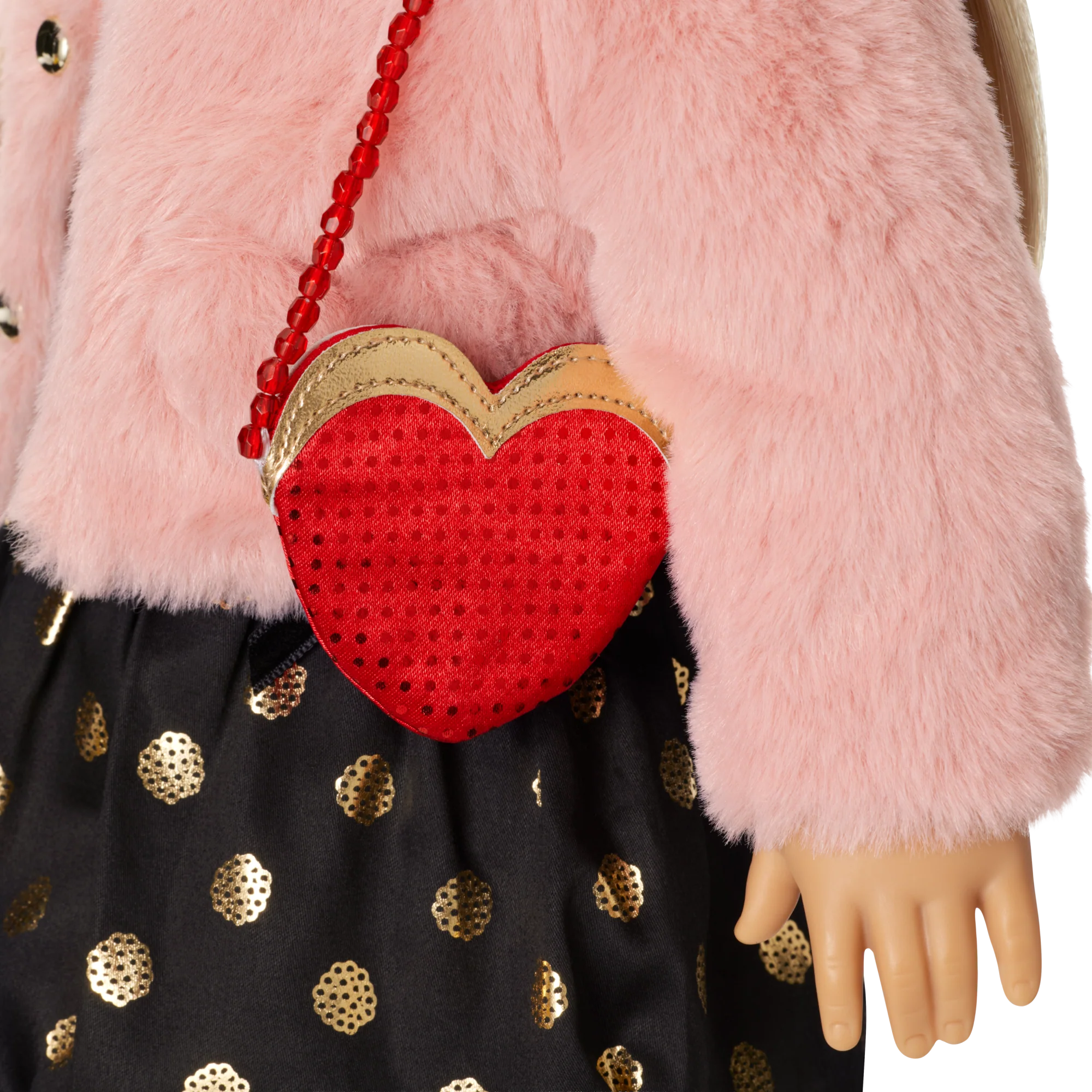 American Girl® x J.Crew Embellished Heart Purse & Accessories for 18-inch Dolls 3 American Girl® x J.Crew Embellished Heart Purse & Accessories for 18-inch Dolls