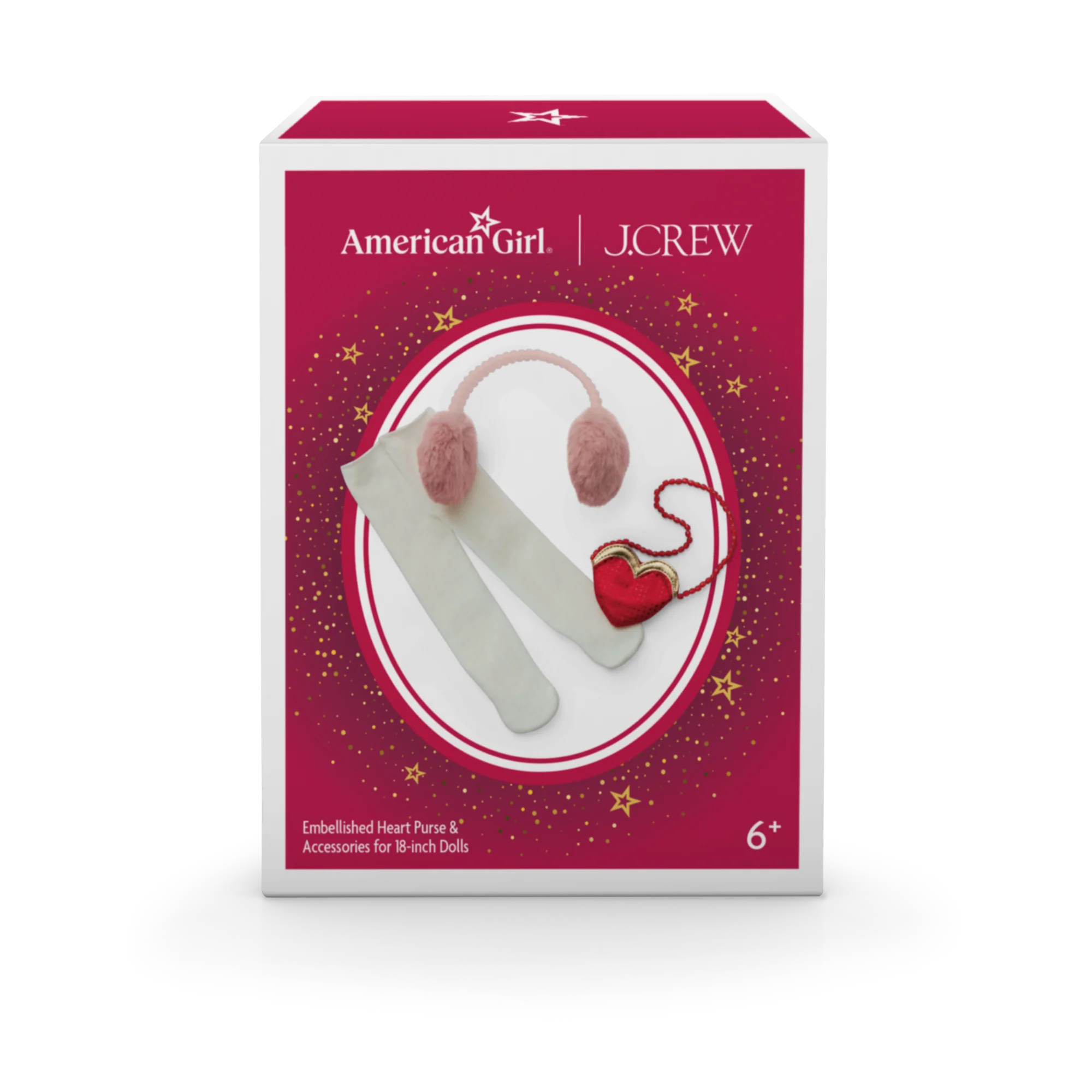 American Girl® x J.Crew Embellished Heart Purse & Accessories for 18-inch Dolls 6 American Girl® x J.Crew Embellished Heart Purse & Accessories for 18-inch Dolls