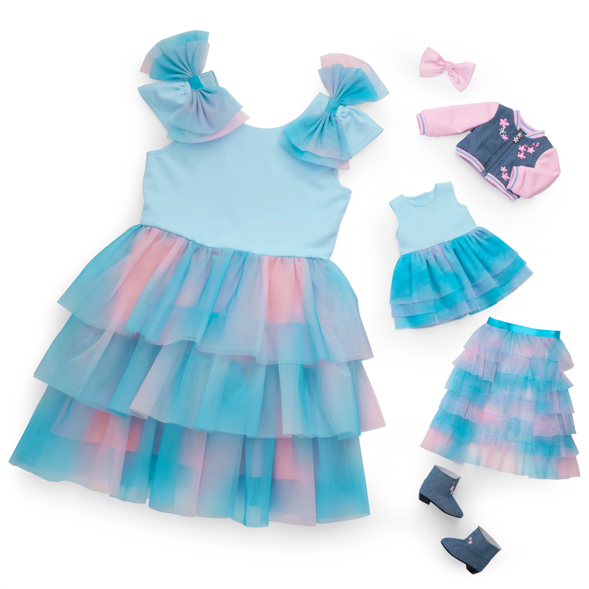 AG™ x Harlem’s Fashion Row Cherry Blossom Couture Ruffle Dress for Girls & 18-inch Dolls 2 AG™ x Harlem’s Fashion Row Cherry Blossom Couture Ruffle Dress for Girls & 18-inch Dolls
