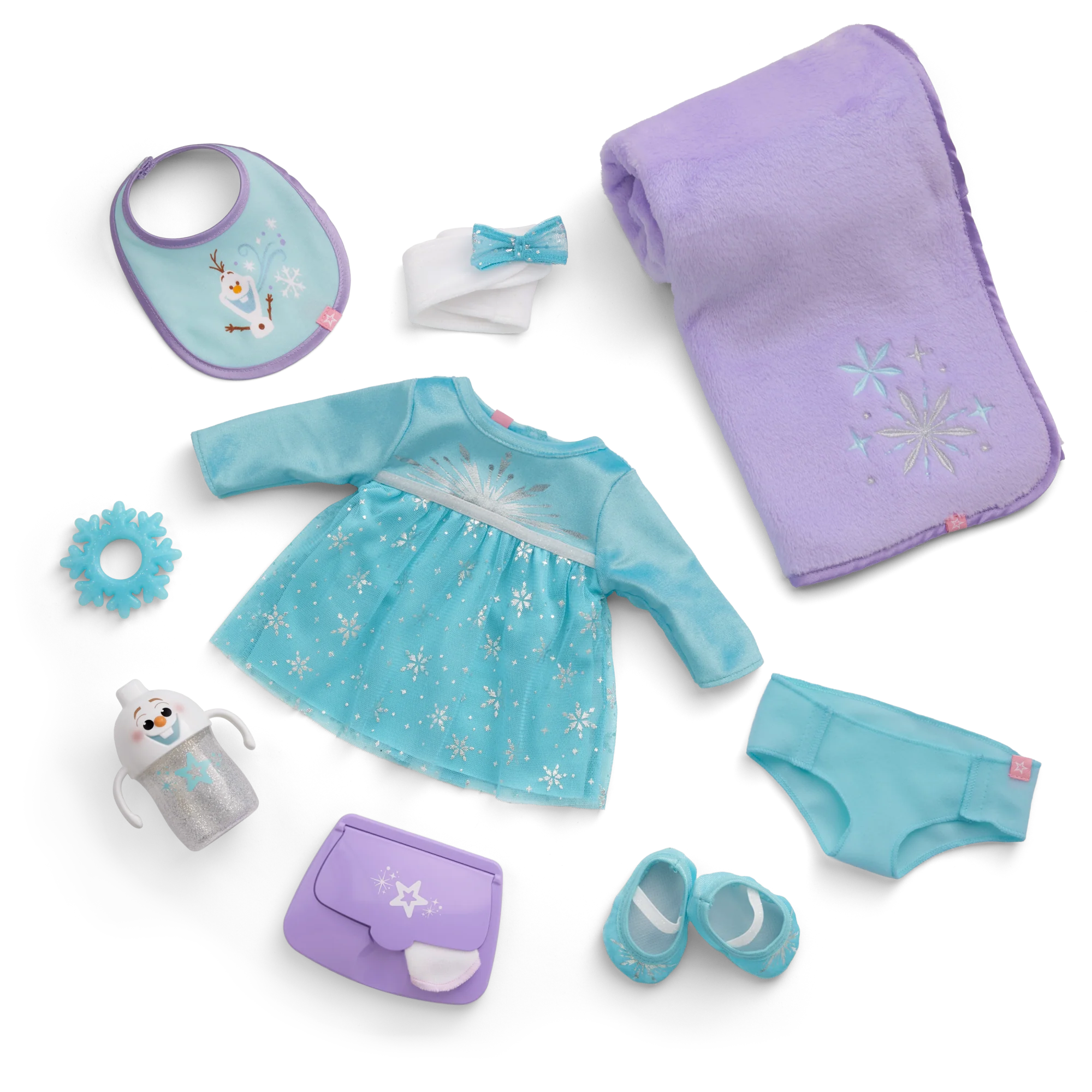 Disney Frozen Elsa Cuddle & Care Set with Bitty Baby® Doll by American Girl® 2 Disney Frozen Elsa Cuddle & Care Set with Bitty Baby® Doll by American Girl®