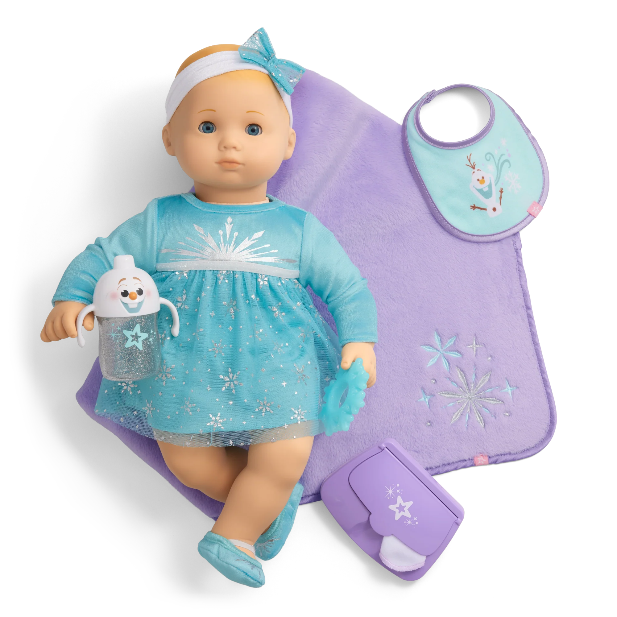 Disney Frozen Elsa Cuddle & Care Set with Bitty Baby® Doll by American Girl® 3 Disney Frozen Elsa Cuddle & Care Set with Bitty Baby® Doll by American Girl®