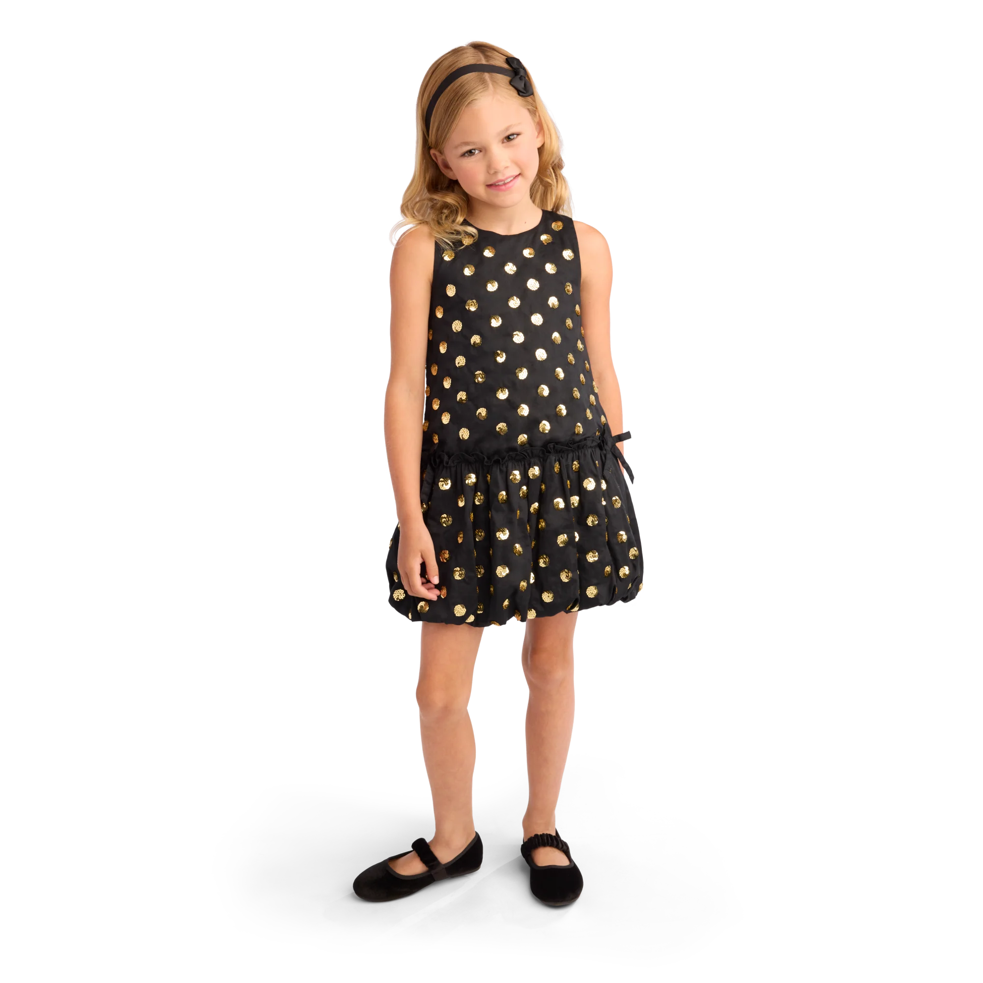 American Girl® x J.Crew Bubble-Skirt Dress for Little Girls & Girls 3 American Girl® x J.Crew Bubble-Skirt Dress for Little Girls & Girls