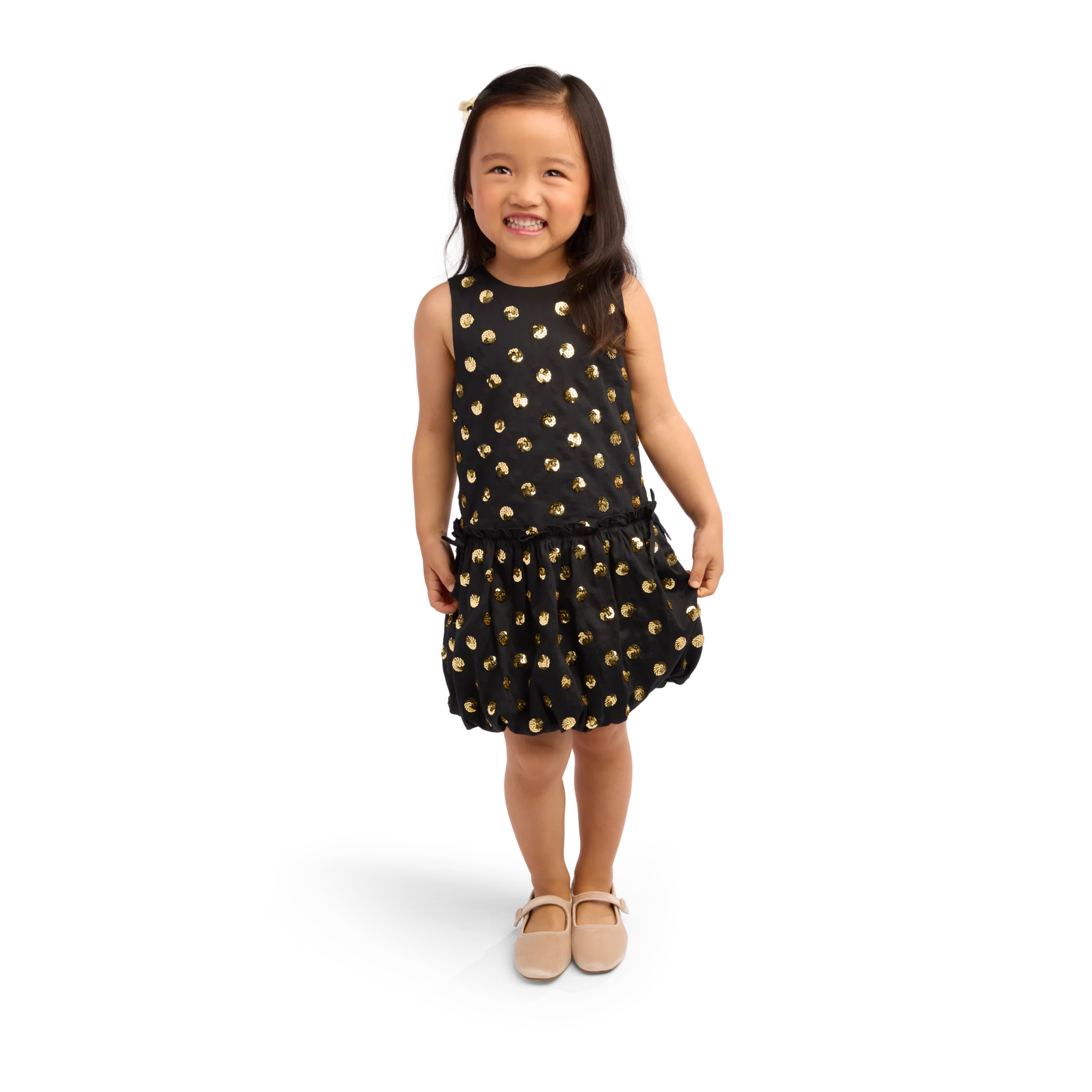 American Girl® x J.Crew Bubble-Skirt Dress for Little Girls & Girls 4 American Girl® x J.Crew Bubble-Skirt Dress for Little Girls & Girls
